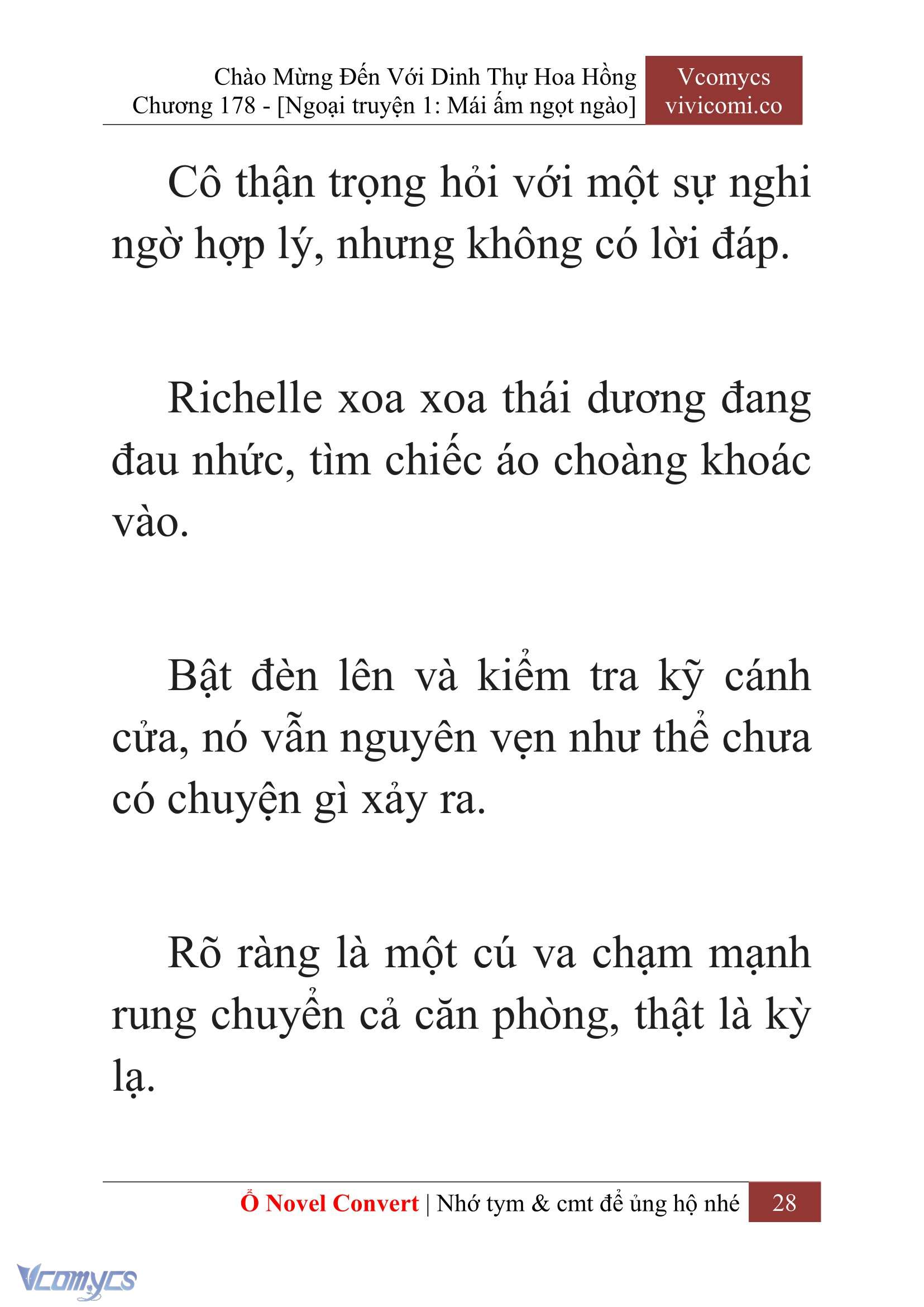 [Novel] Chào Mừng Đến Với Dinh Thự Hoa Hồng Chap 178 - Trang 2