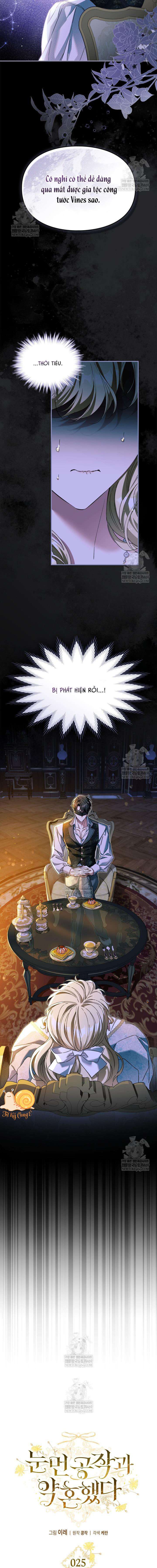 Tôi Đã Đính Hôn Với Vị Công Tước Mù Chap 25 - Trang 2