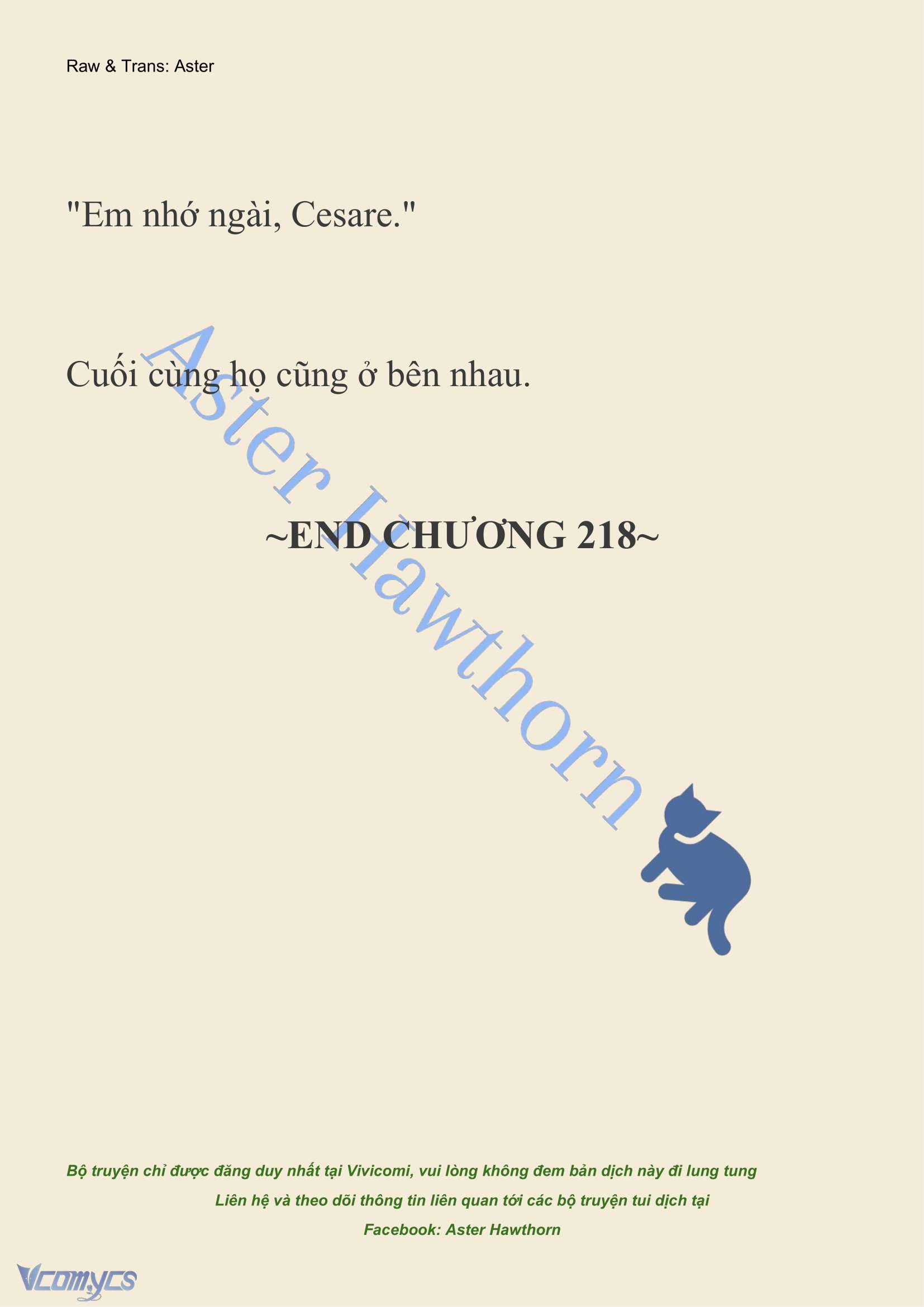 [NOVEL] Người Chồng Độc Ác Chap 218 - Next Chap 219