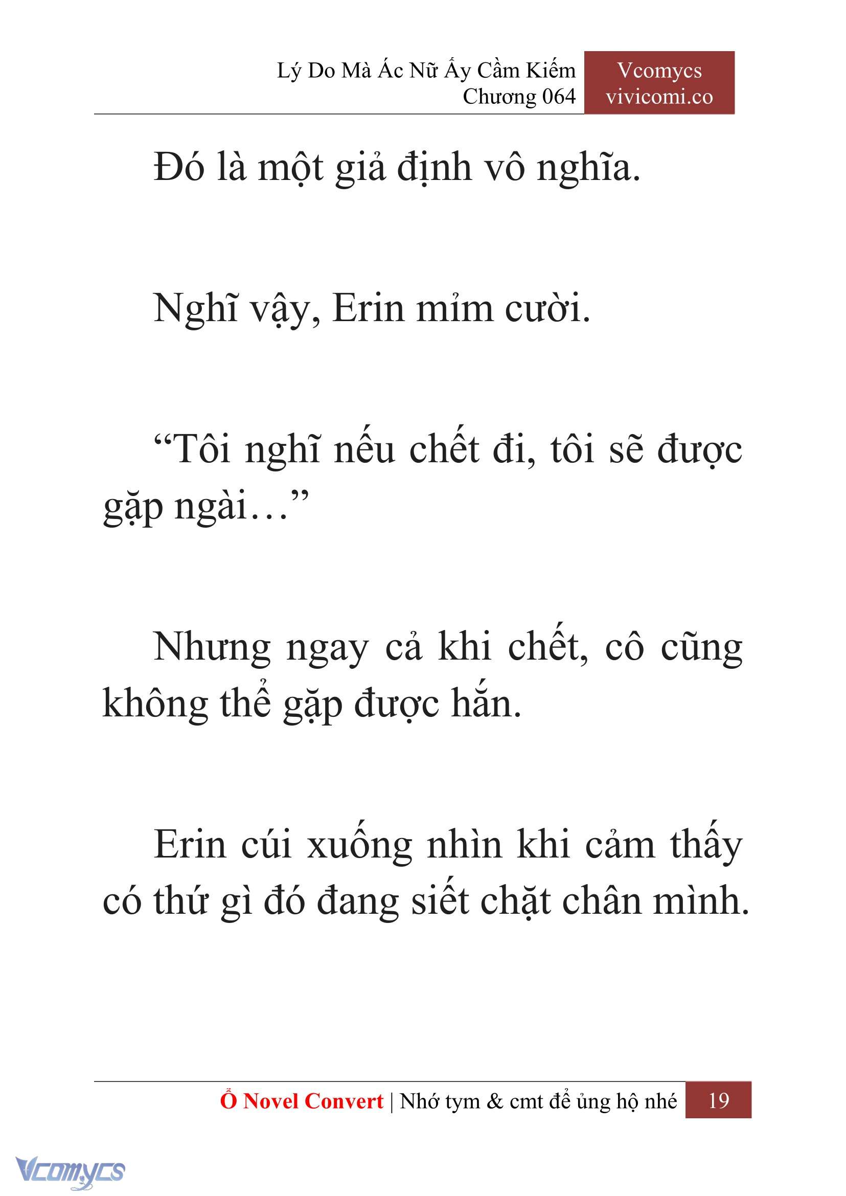 [Novel] Lý Do Mà Ác Nữ Ấy Cầm Kiếm Chap 64 - Next Chap 65
