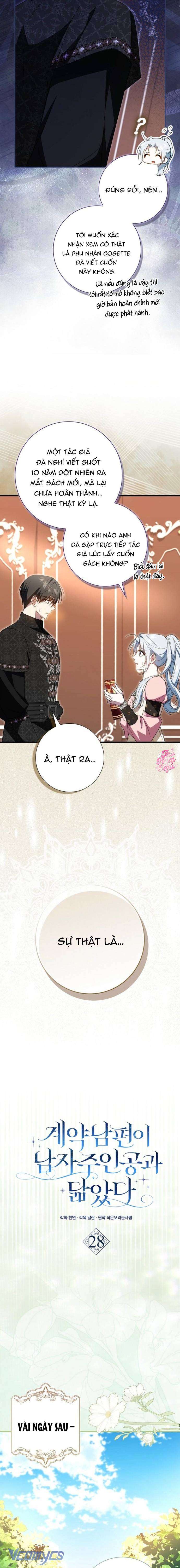 Chồng Của Tôi Giống Nam Chính Quá Đi Chap 28 - Next Chap 29