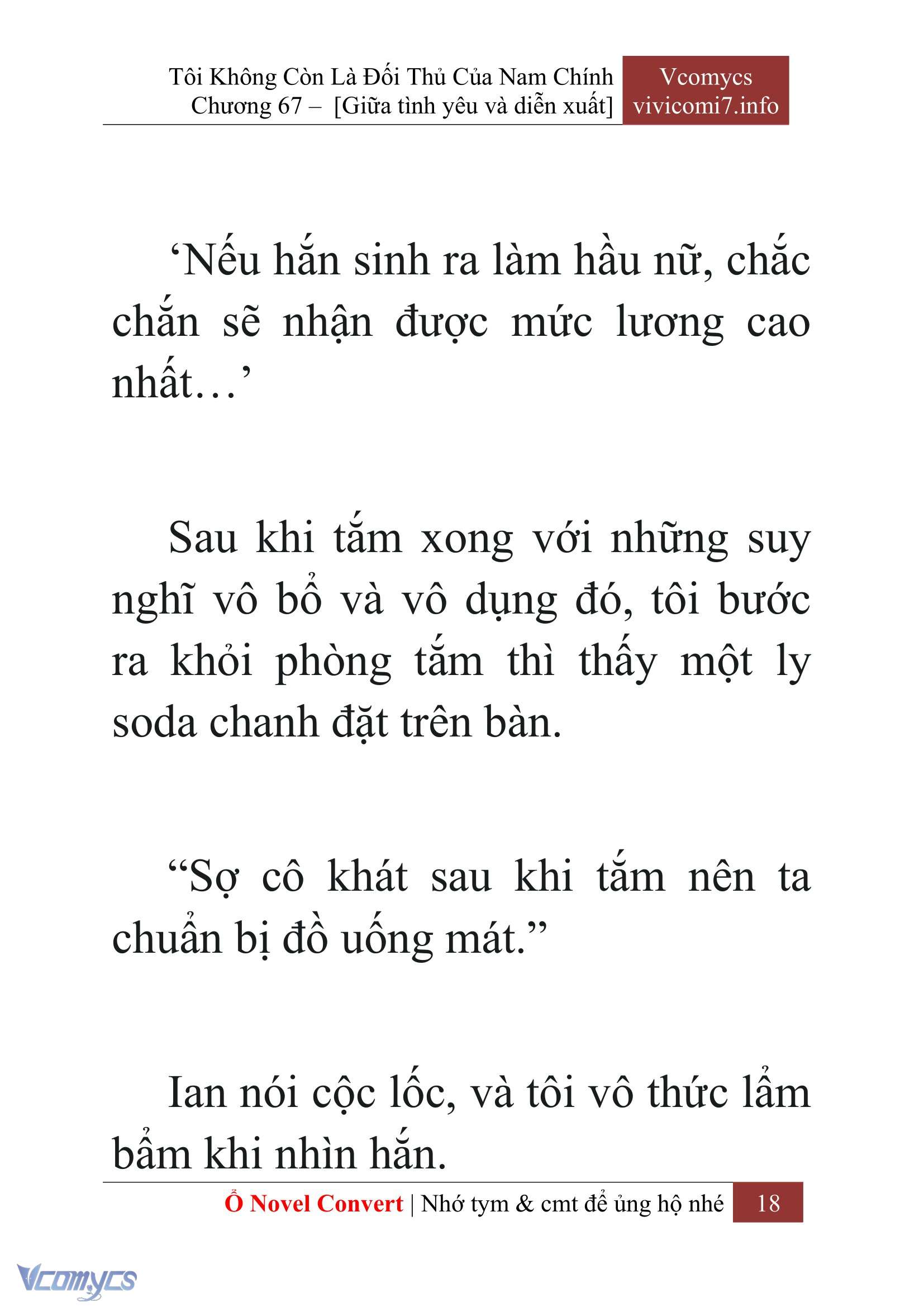 [Novel] Tôi Không Còn Là Đối Thủ Của Nam Chính Chap 67 - Trang 2