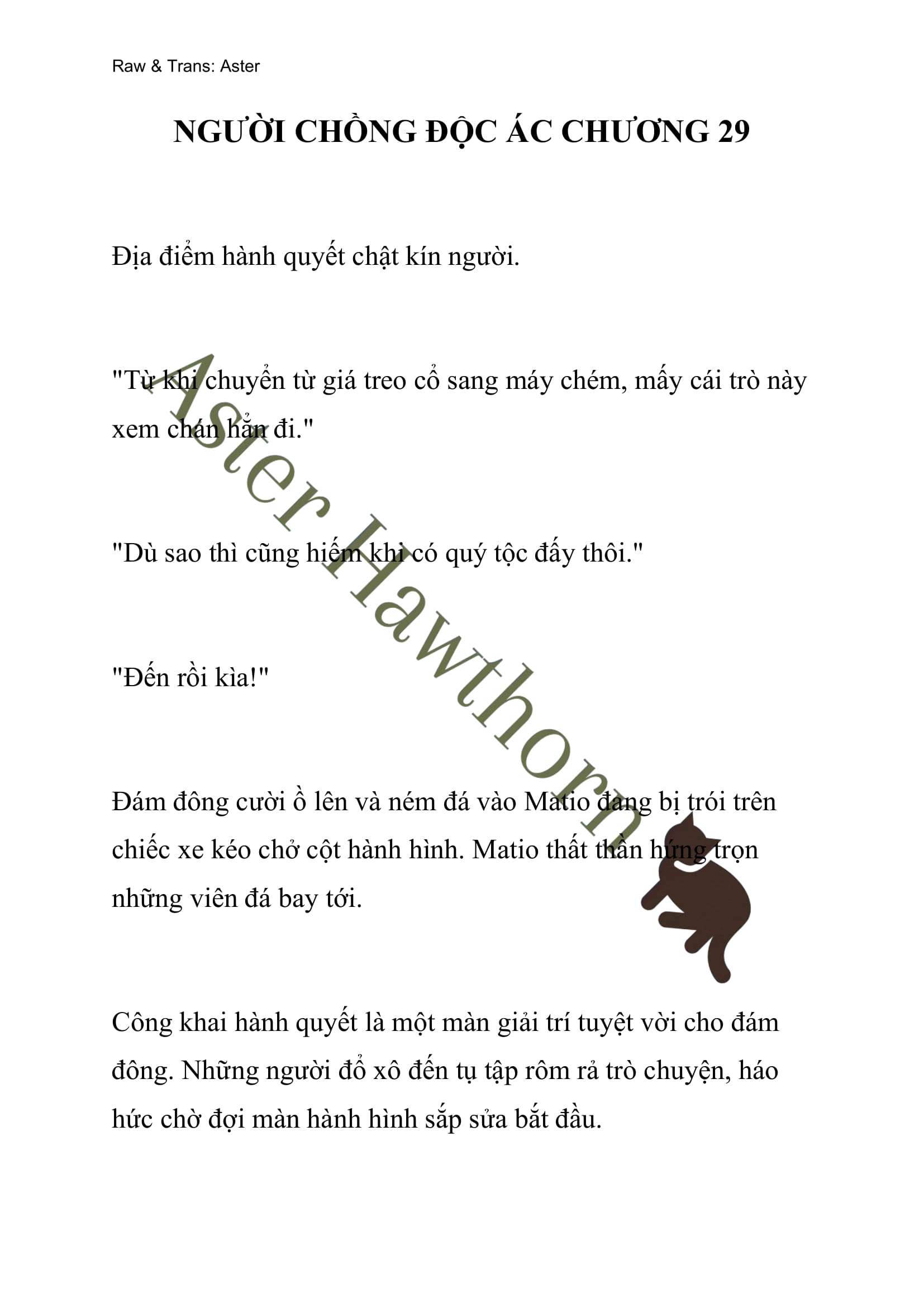 [NOVEL] Người Chồng Độc Ác Chap 29 - Next Chap 30