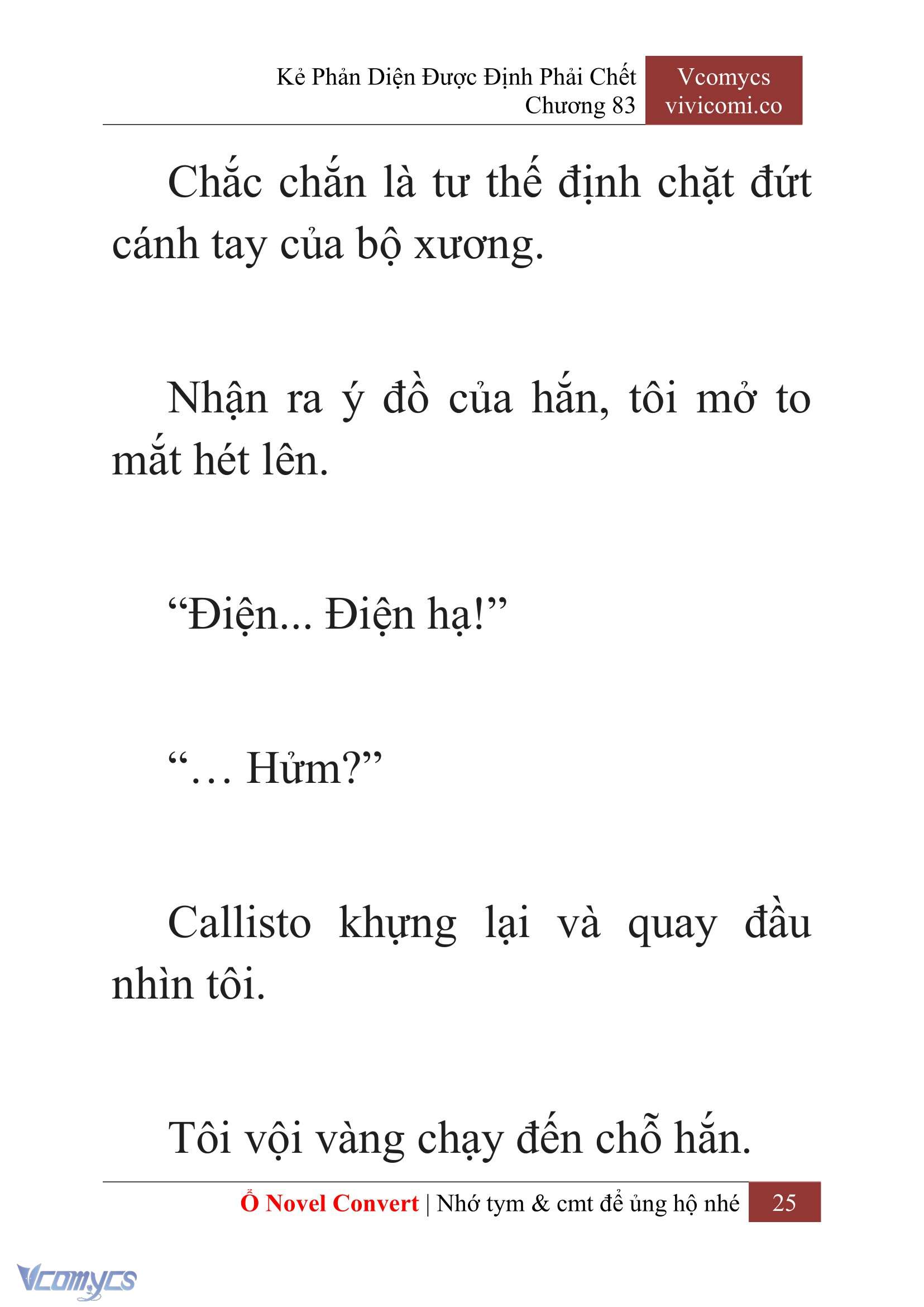 [Novel] Kẻ Phản Diện Được Định Phải Chết Chap 83 - Next Chap 84