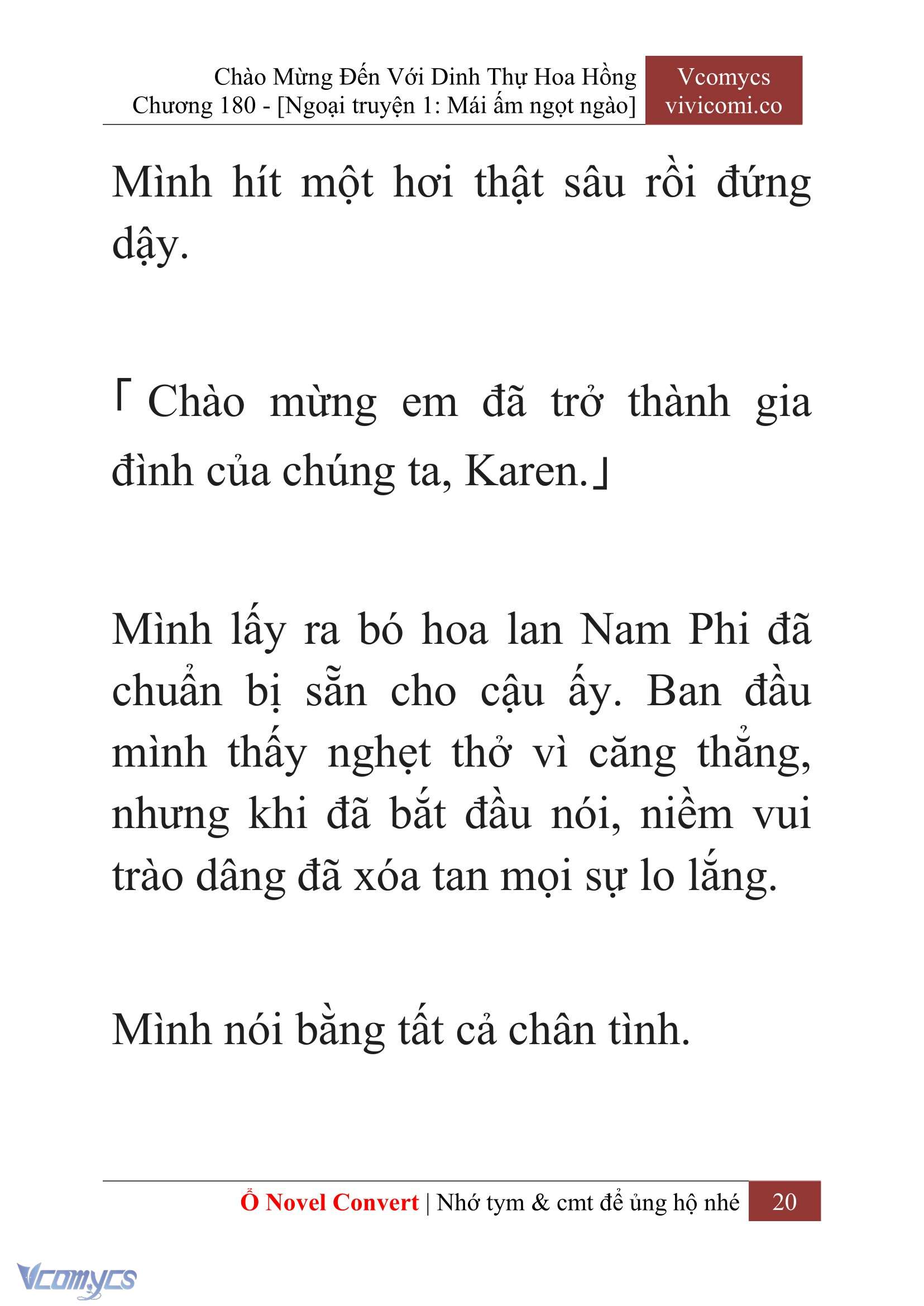[Novel] Chào Mừng Đến Với Dinh Thự Hoa Hồng Chap 180 - Trang 2