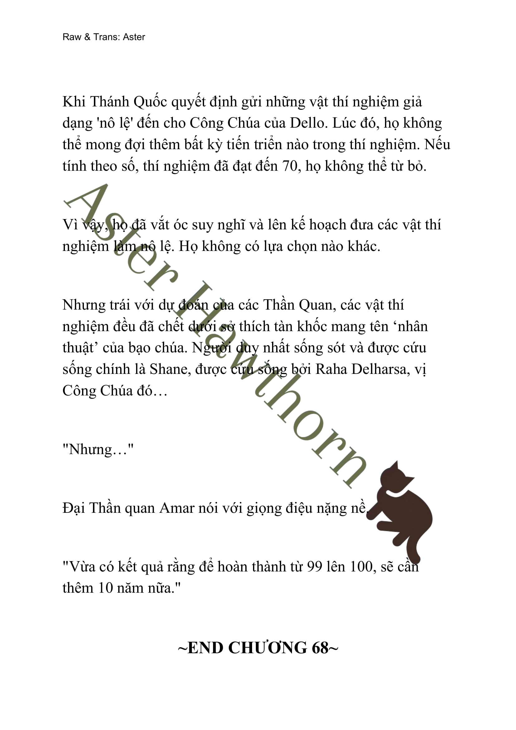 [NOVEL] Búp Bê Trong Phòng Ngủ Của Công Chúa Chap 68 - Next Chap 69