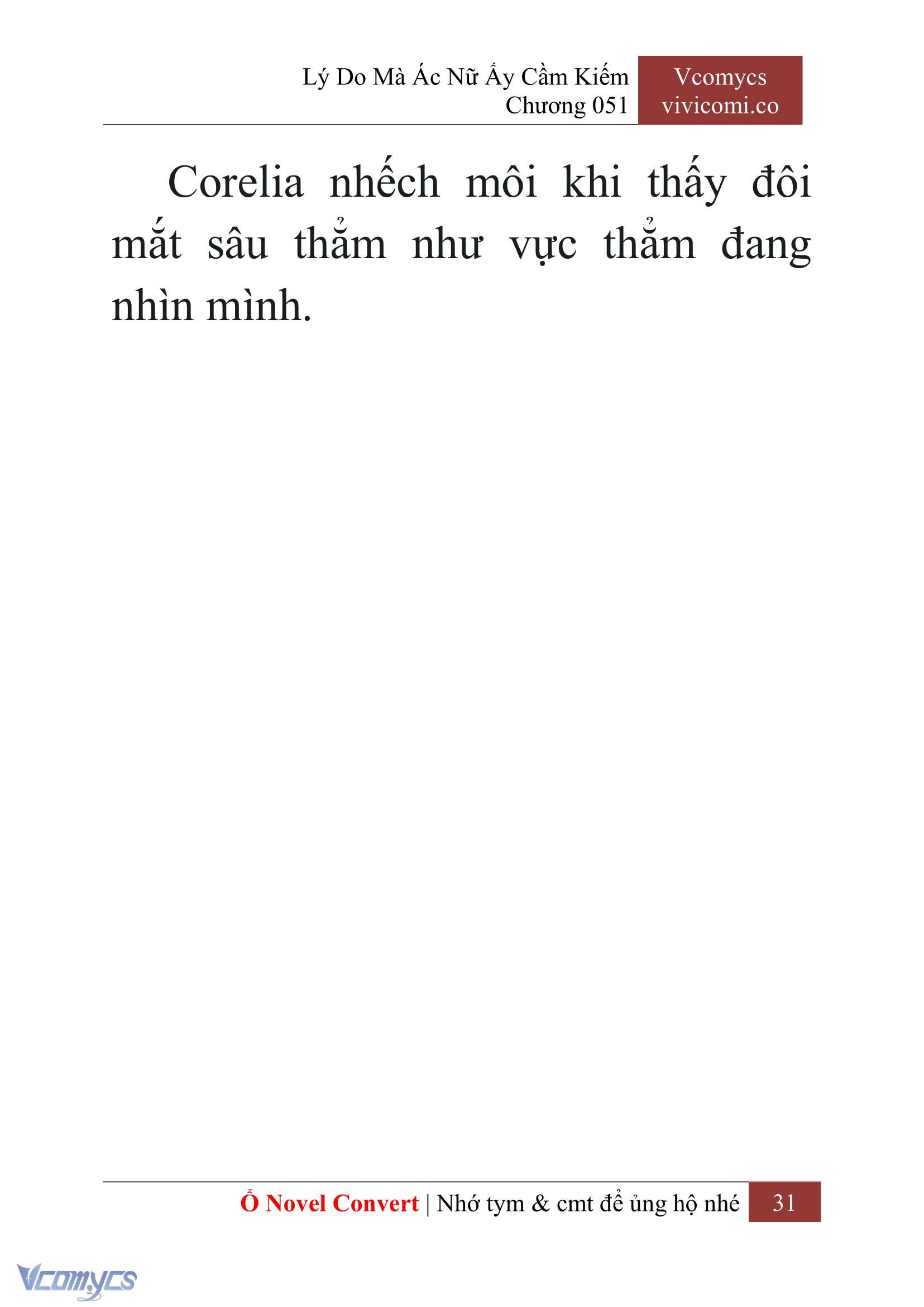 [Novel] Lý Do Mà Ác Nữ Ấy Cầm Kiếm Chap 51 - Next Chap 52