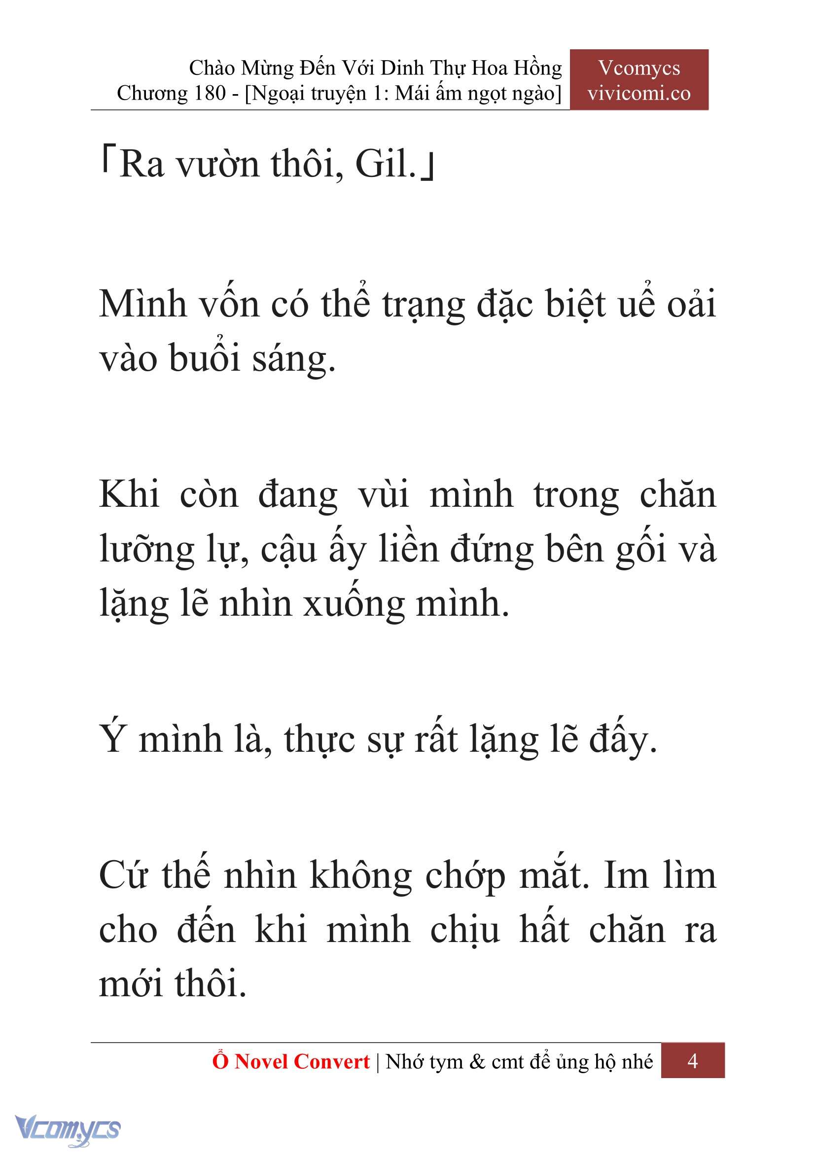 [Novel] Chào Mừng Đến Với Dinh Thự Hoa Hồng Chap 180 - Trang 2