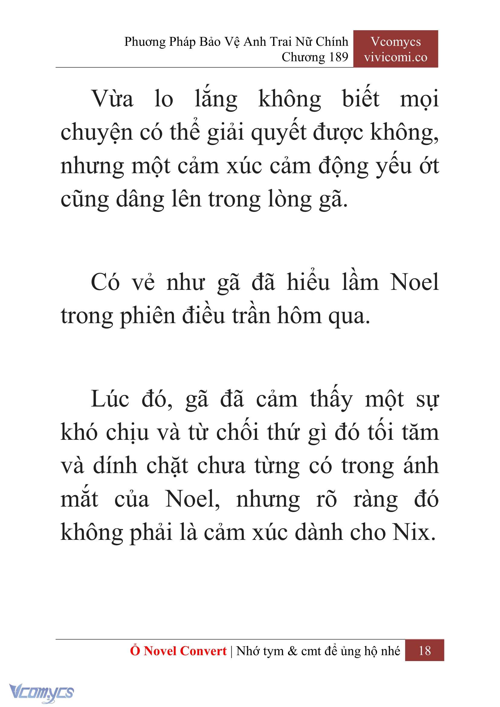 [Novel] Phương Pháp Bảo Vệ Anh Trai Nữ Chính Chap 189 - Trang 2