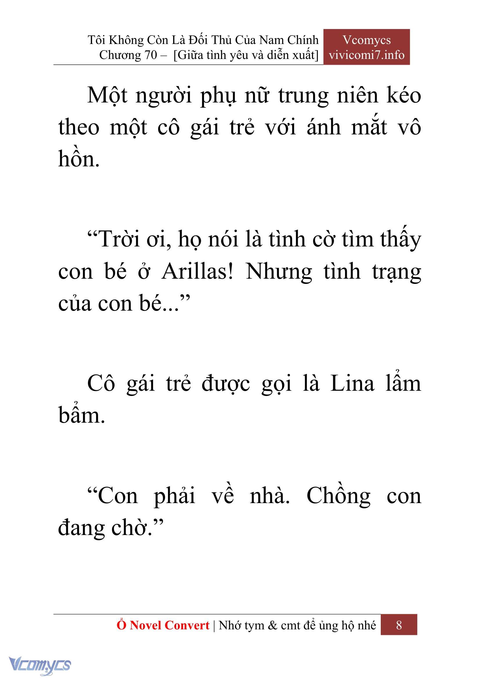 [Novel] Tôi Không Còn Là Đối Thủ Của Nam Chính Chap 70 - Trang 2