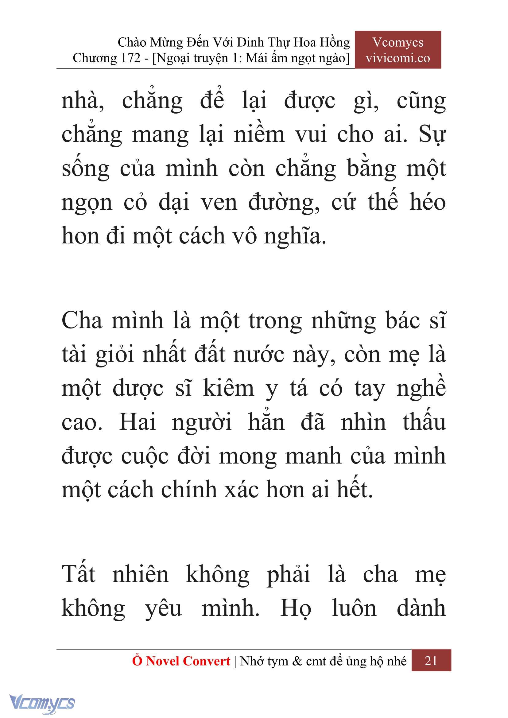 [Novel] Chào Mừng Đến Với Dinh Thự Hoa Hồng Chap 172 - Trang 2