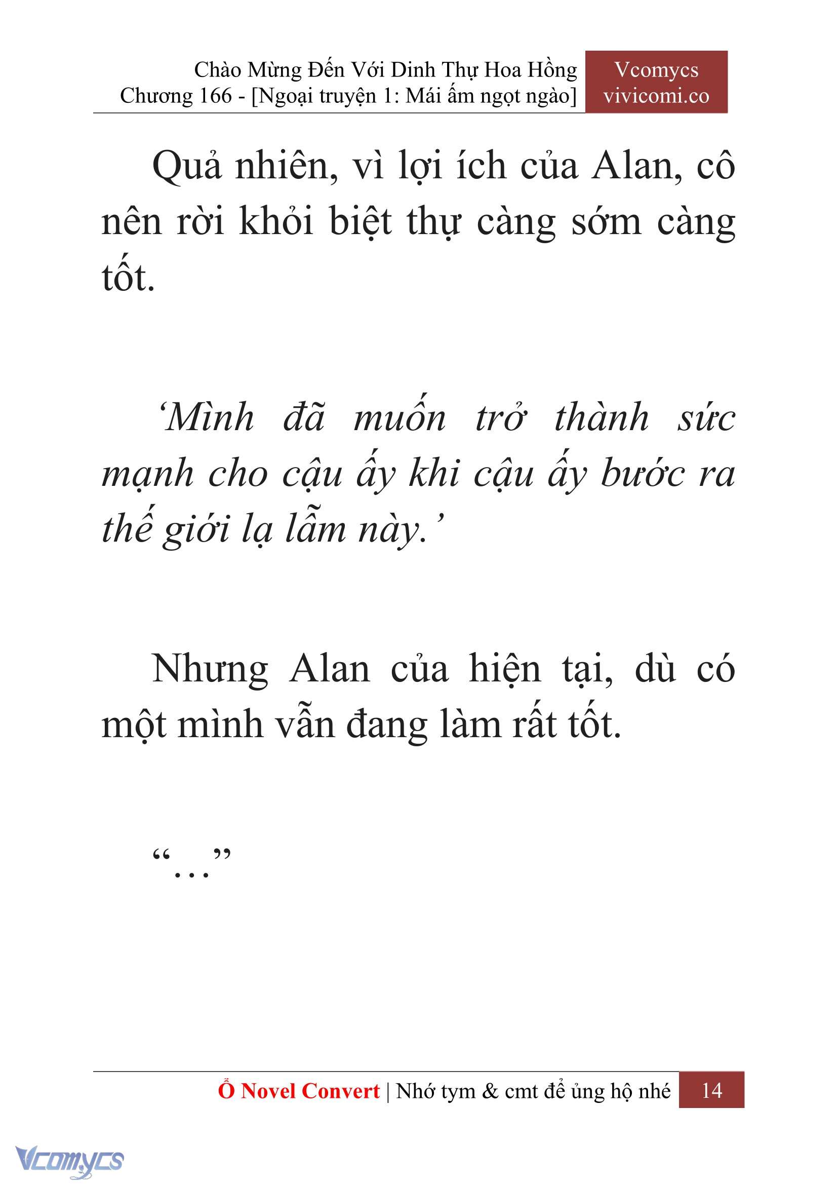 [Novel] Chào Mừng Đến Với Dinh Thự Hoa Hồng Chap 166 - Trang 2