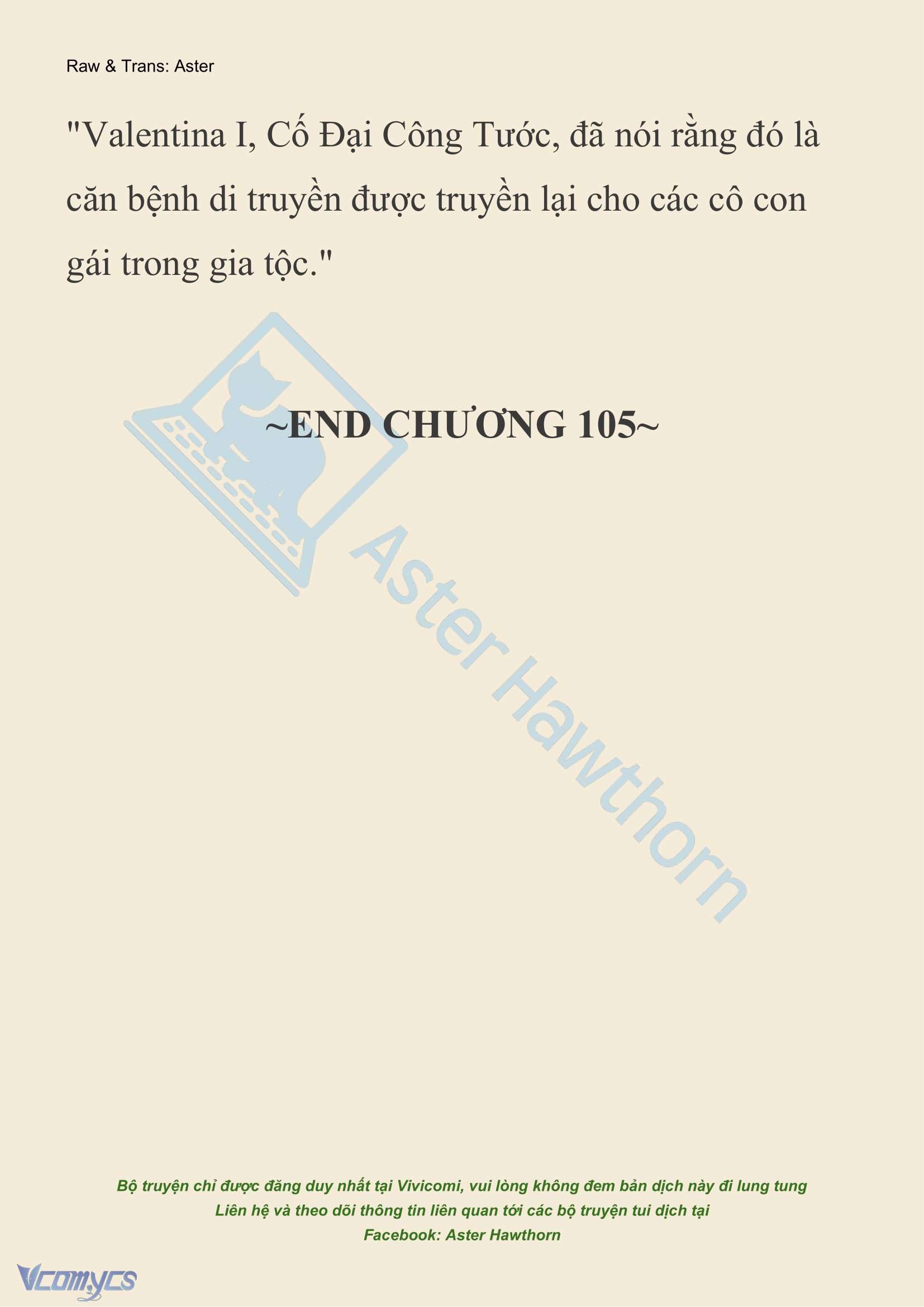 [NOVEL] Thiên Đường Của Valentina Chap 105 - Trang 2
