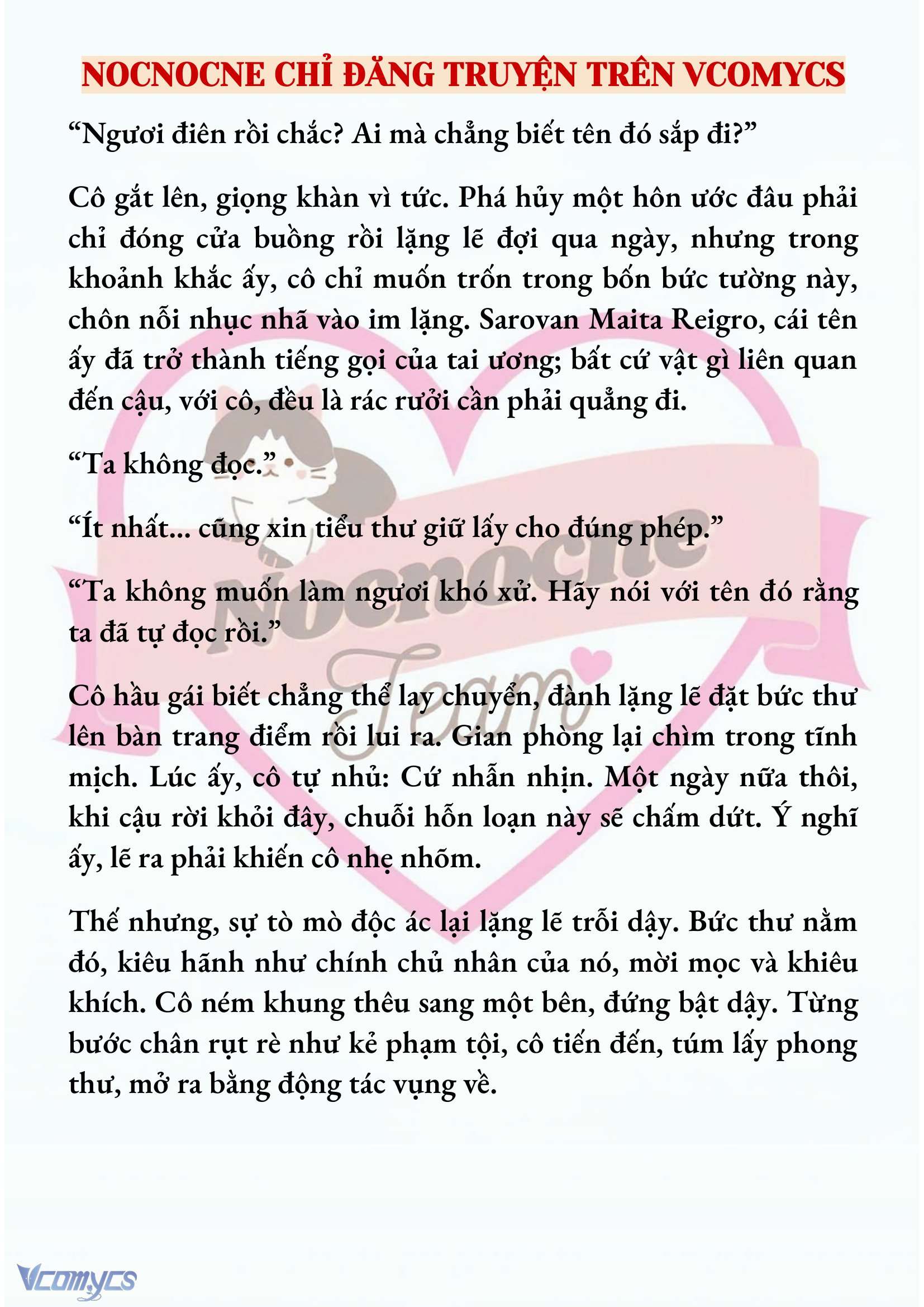 [NOVEL] CÁ RỪNG KHÔN NGOAN Chap 20 - Next Chap 21