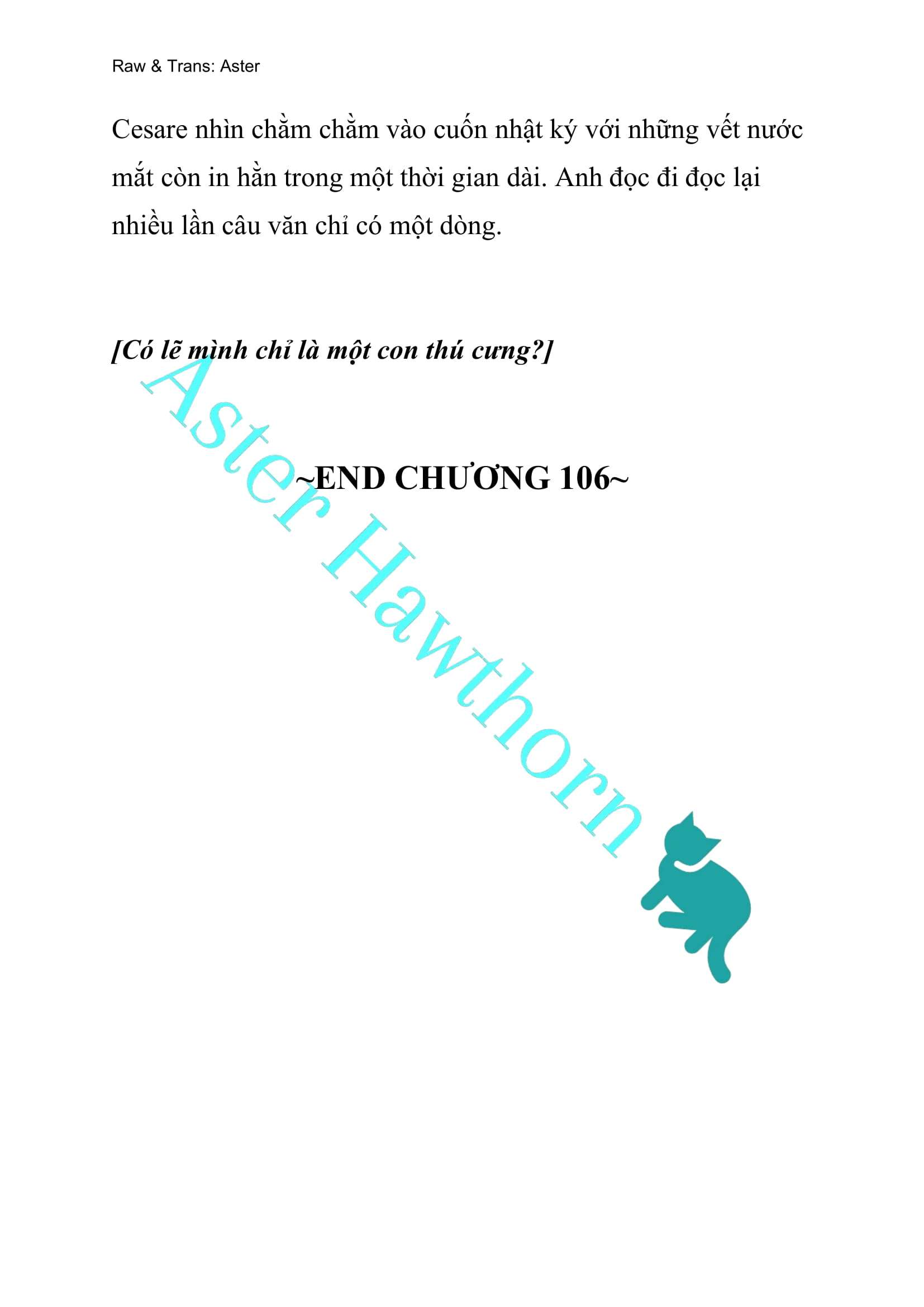 [NOVEL] Người Chồng Độc Ác Chap 106 - Next Chap 107