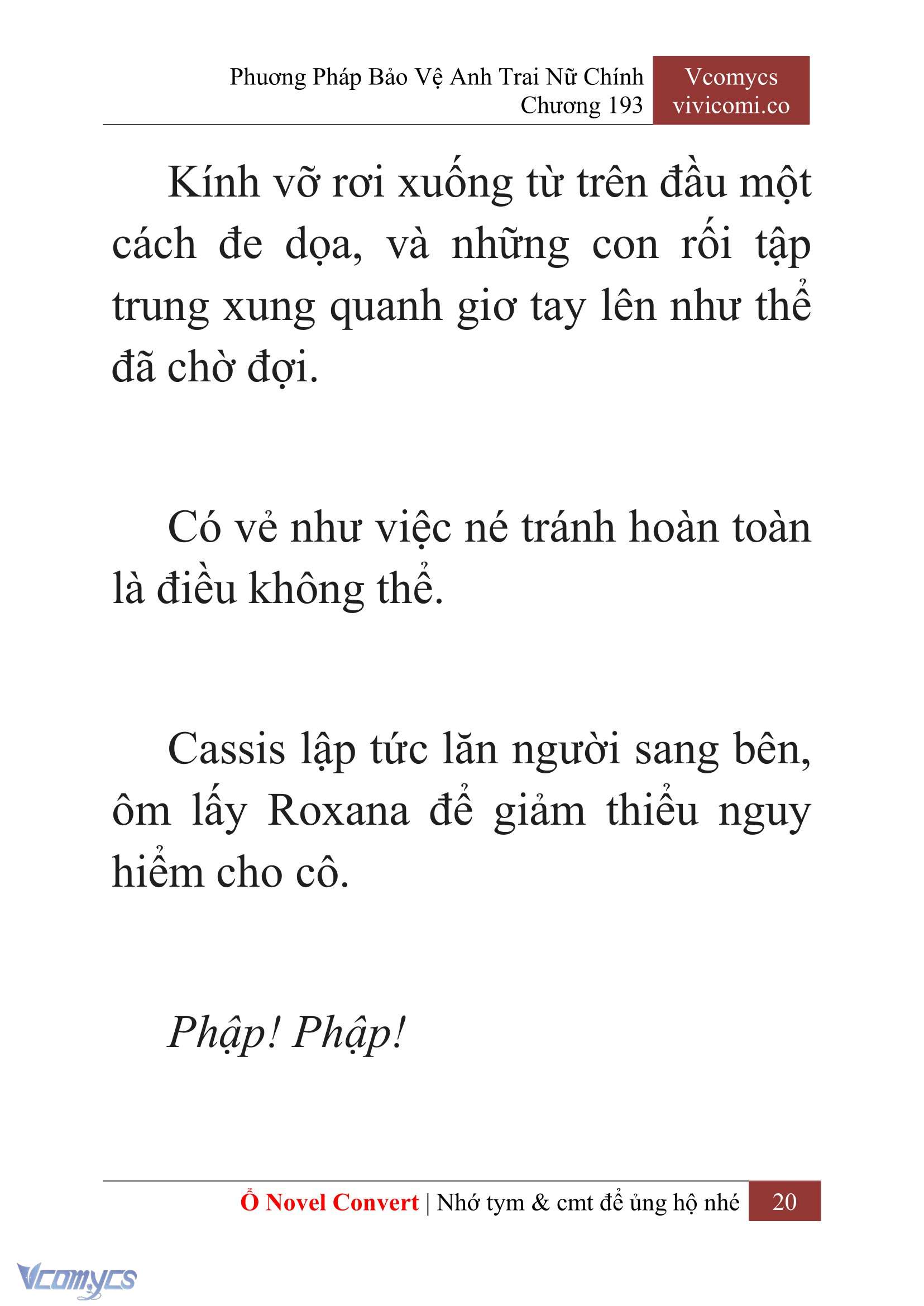 [Novel] Phương Pháp Bảo Vệ Anh Trai Nữ Chính Chap 193 - Trang 2