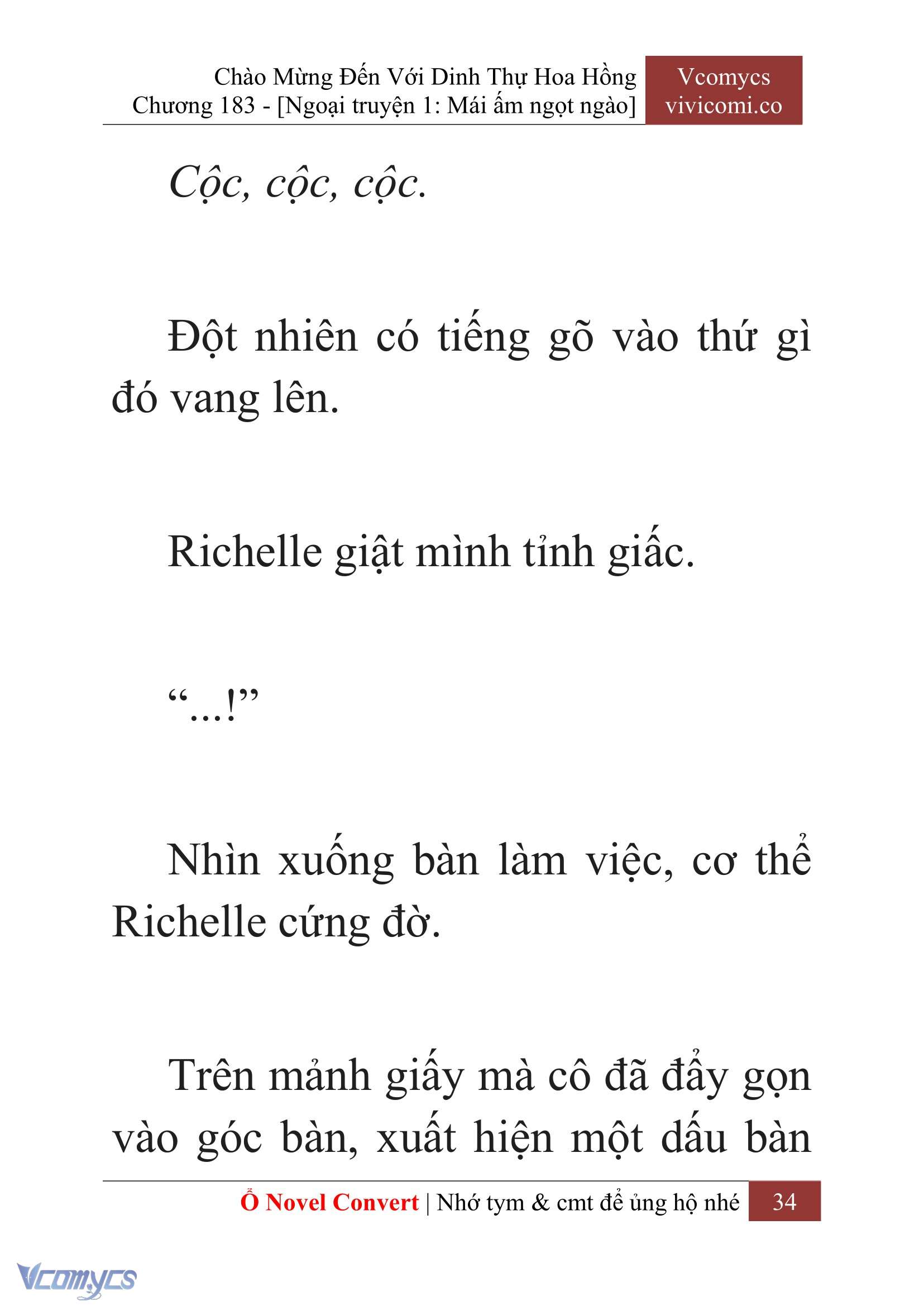 [Novel] Chào Mừng Đến Với Dinh Thự Hoa Hồng Chap 183 - Next Chap 184