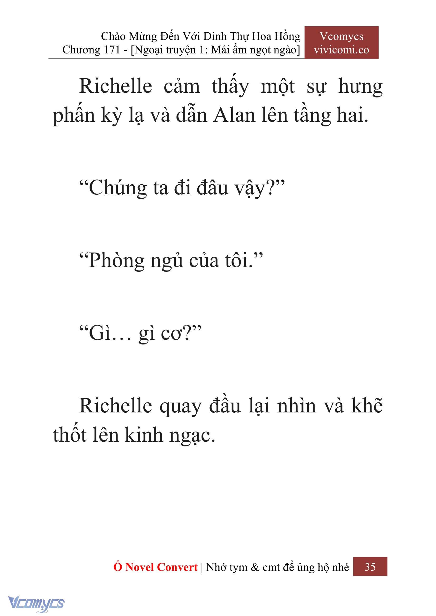 [Novel] Chào Mừng Đến Với Dinh Thự Hoa Hồng Chap 171 - Trang 2