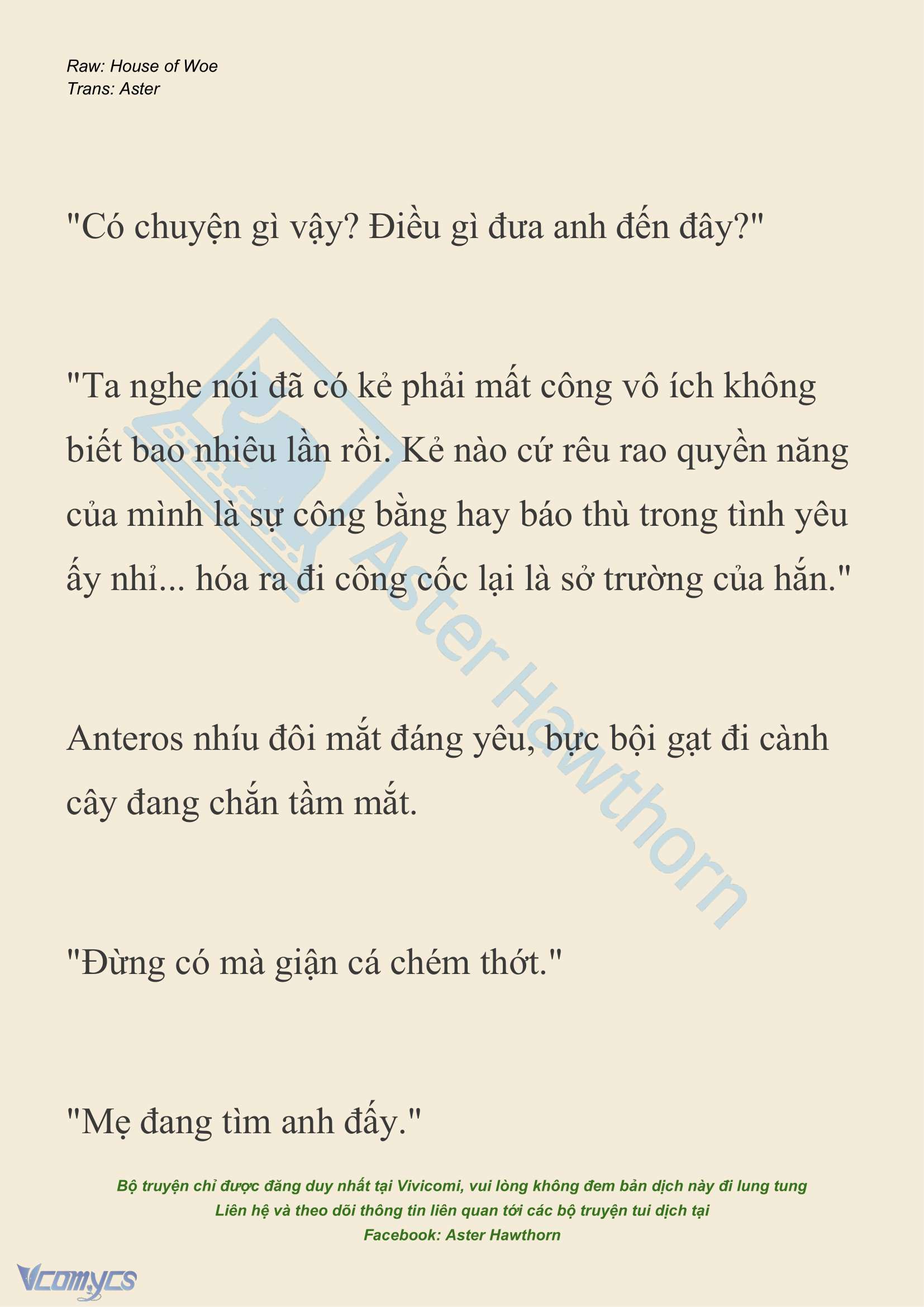 [NOVEL] Dành Cho Các Nữ Thần: Dành cho Psyche Chap 25 - Trang 2