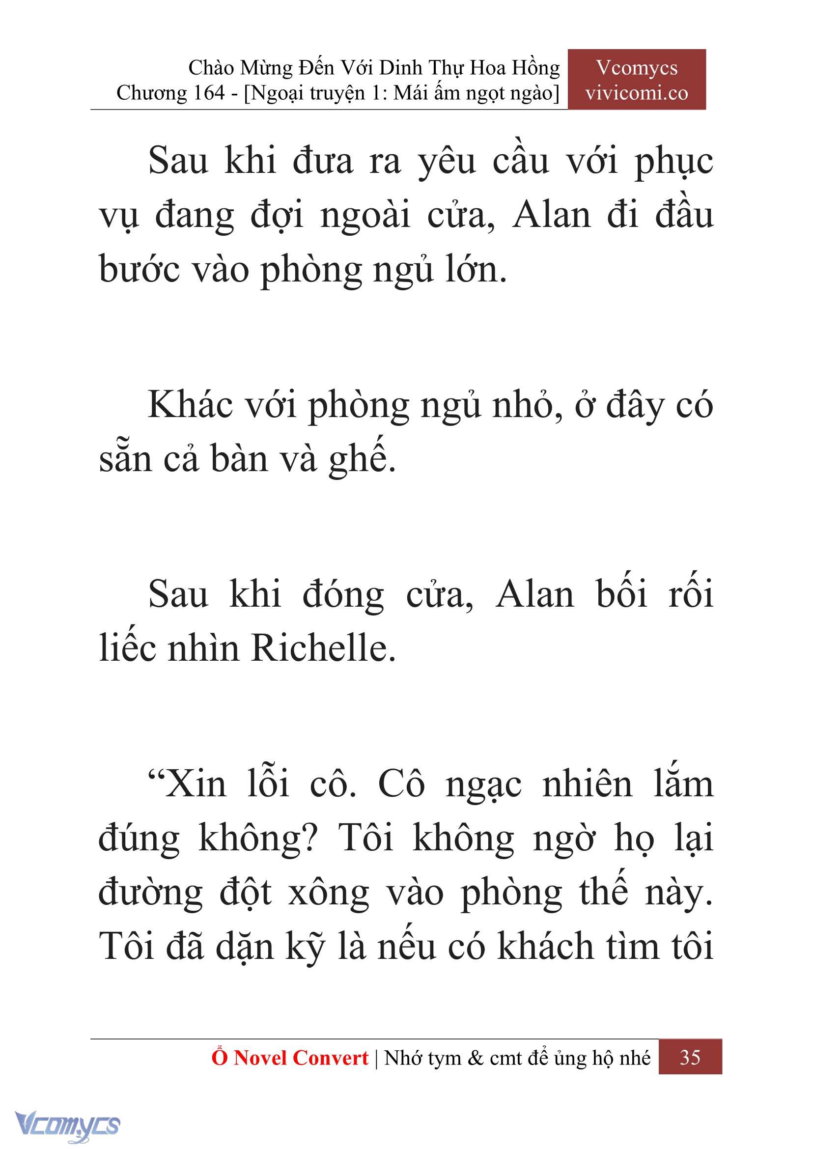 [Novel] Chào Mừng Đến Với Dinh Thự Hoa Hồng Chap 164 - Trang 2