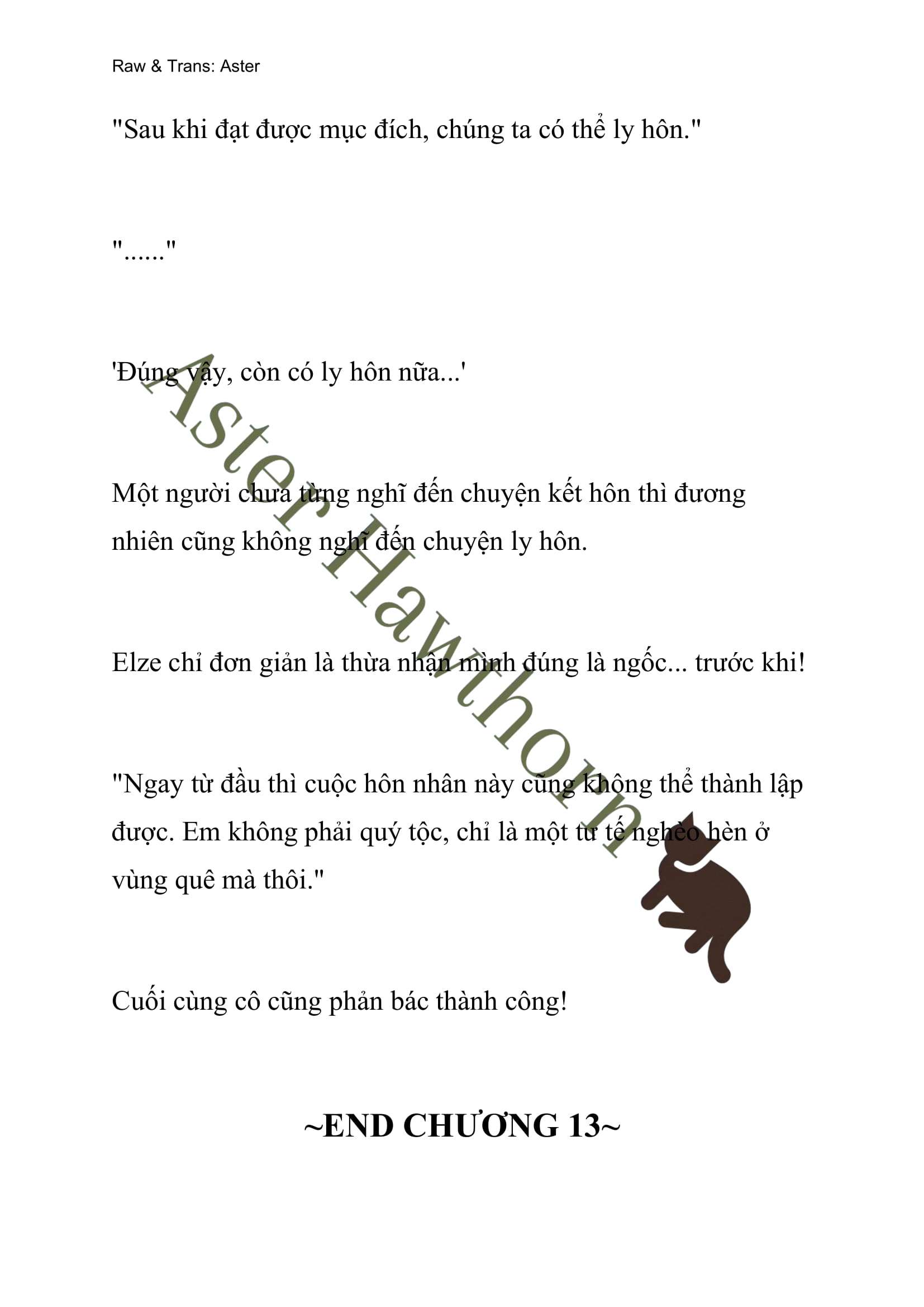 [NOVEL] Anh Hùng Khao Khát Sự Sa Ngã Của Thánh Nữ Chap 13 - Next Chap 14