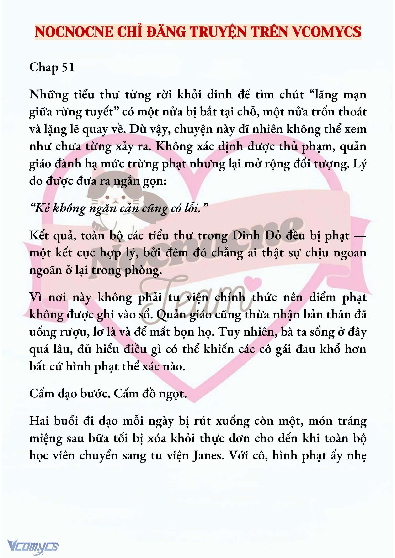 [NOVEL] CÁ RỪNG KHÔN NGOAN Chap 51 - Next Chap 52