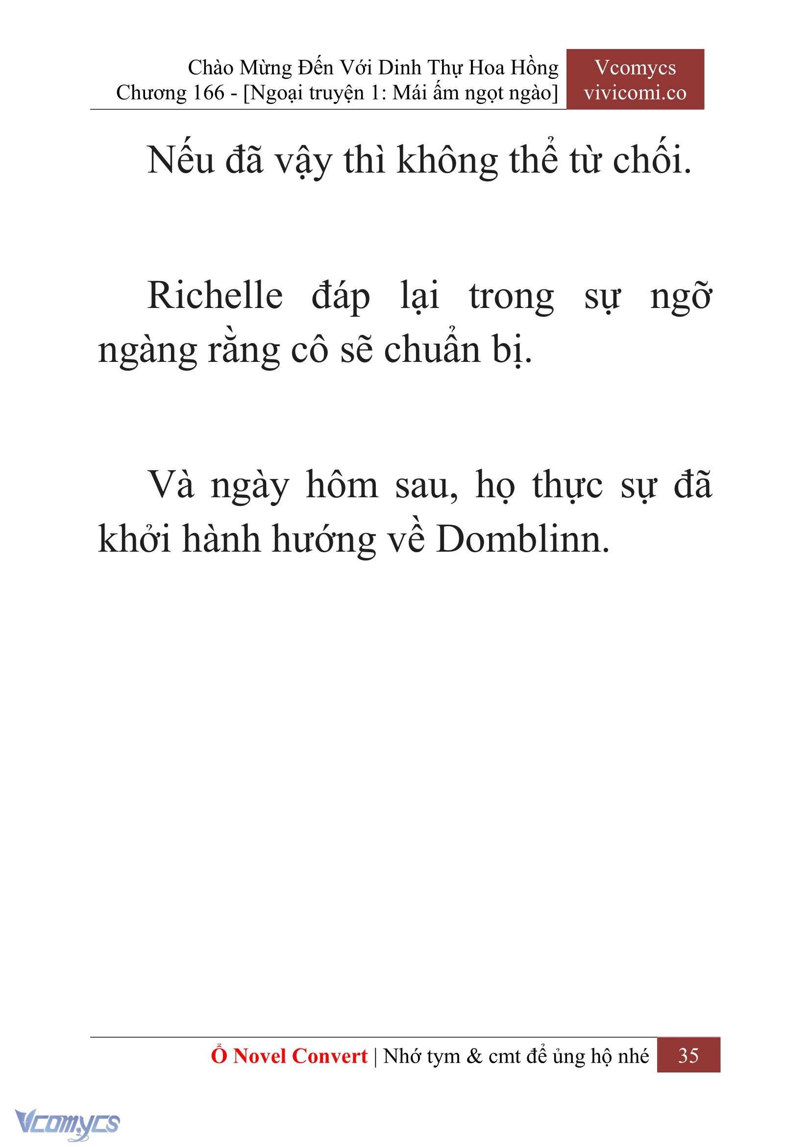 [Novel] Chào Mừng Đến Với Dinh Thự Hoa Hồng Chap 166 - Trang 2