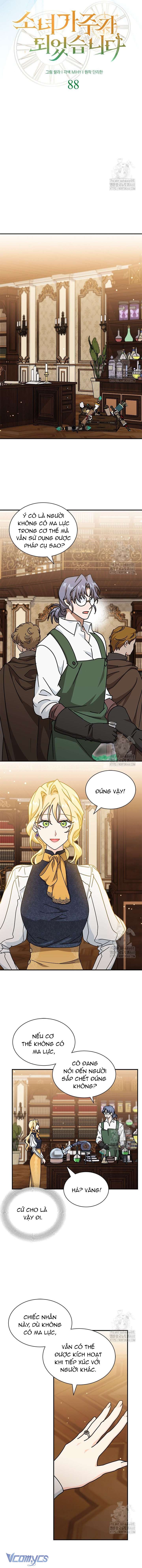 Cô Gái Sẽ Trở Thành Chủ Gia Đình Chap 88 - Next Chap 89