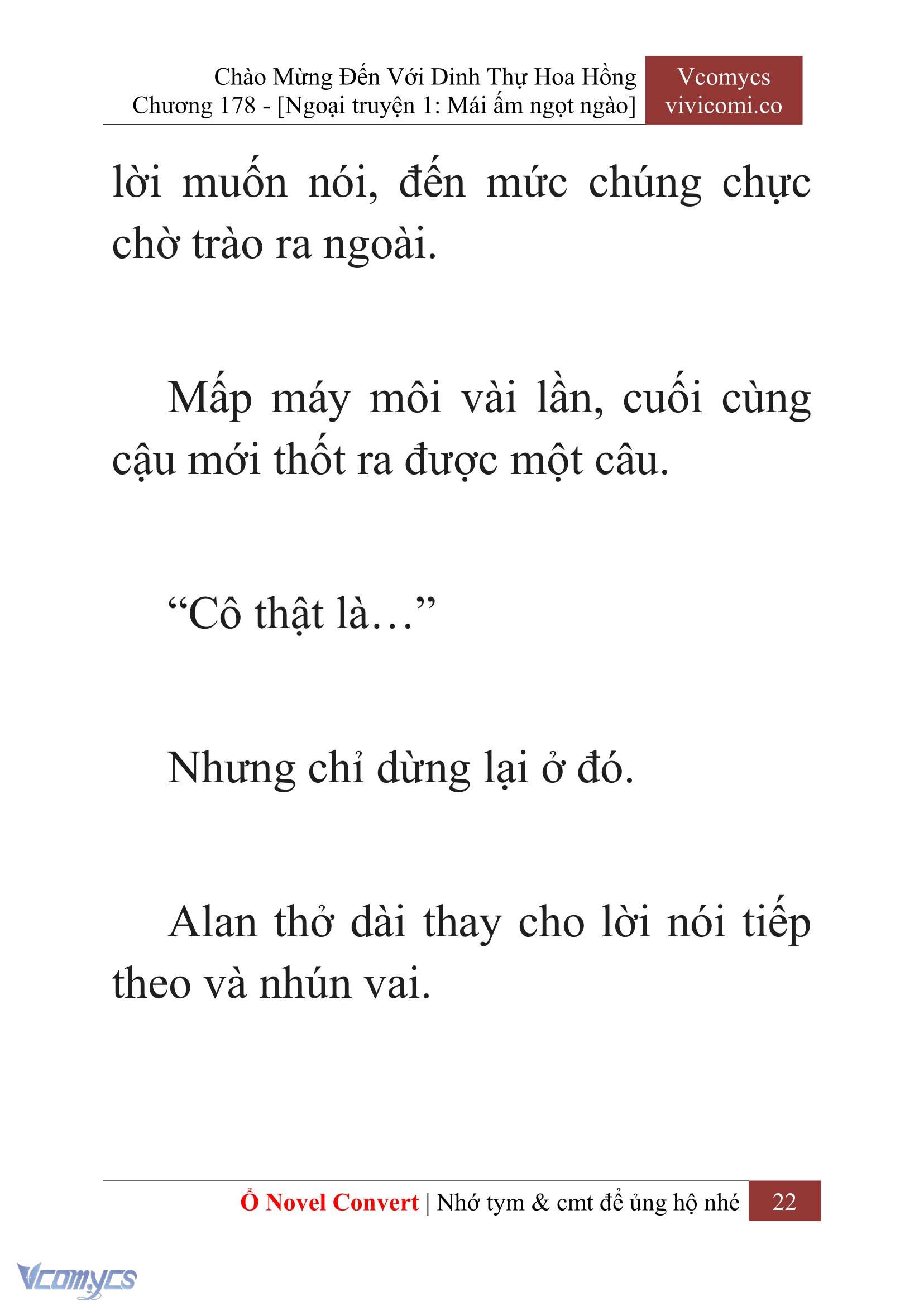 [Novel] Chào Mừng Đến Với Dinh Thự Hoa Hồng Chap 178 - Trang 2