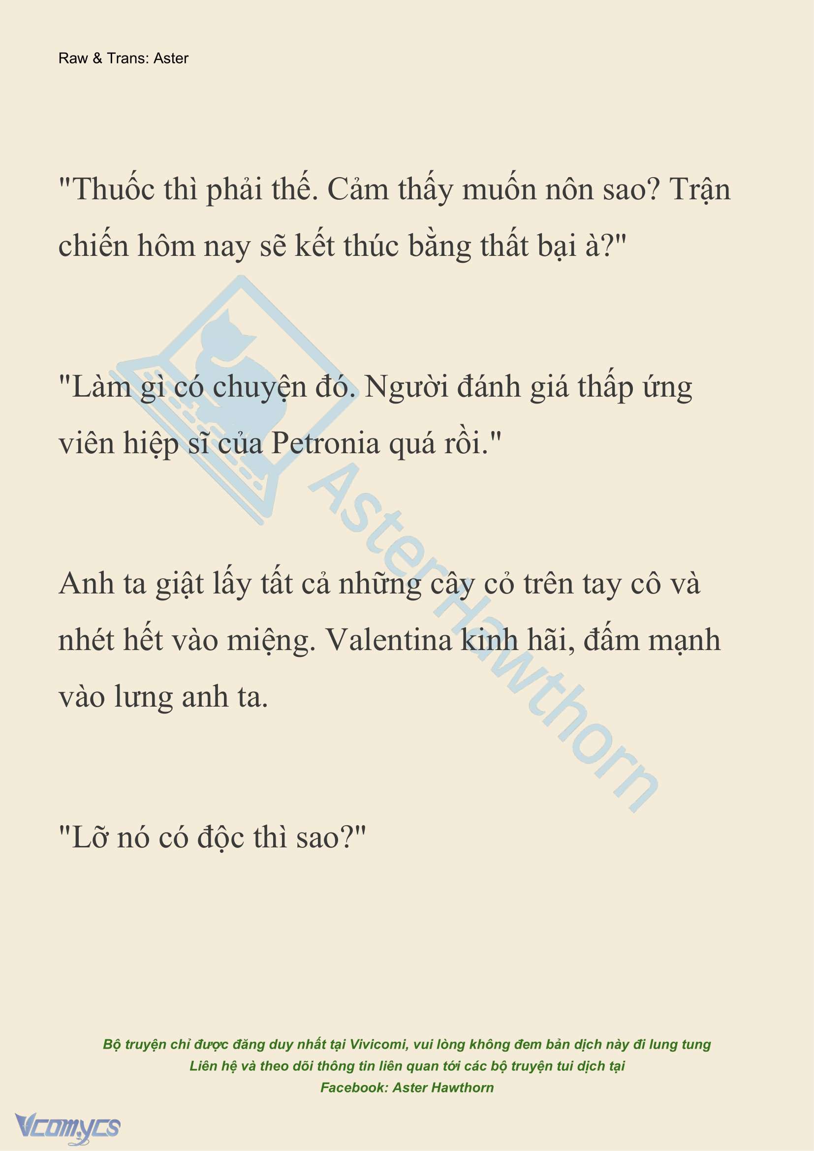 [NOVEL] Thiên Đường Của Valentina Chap 103 - Next Chap 104