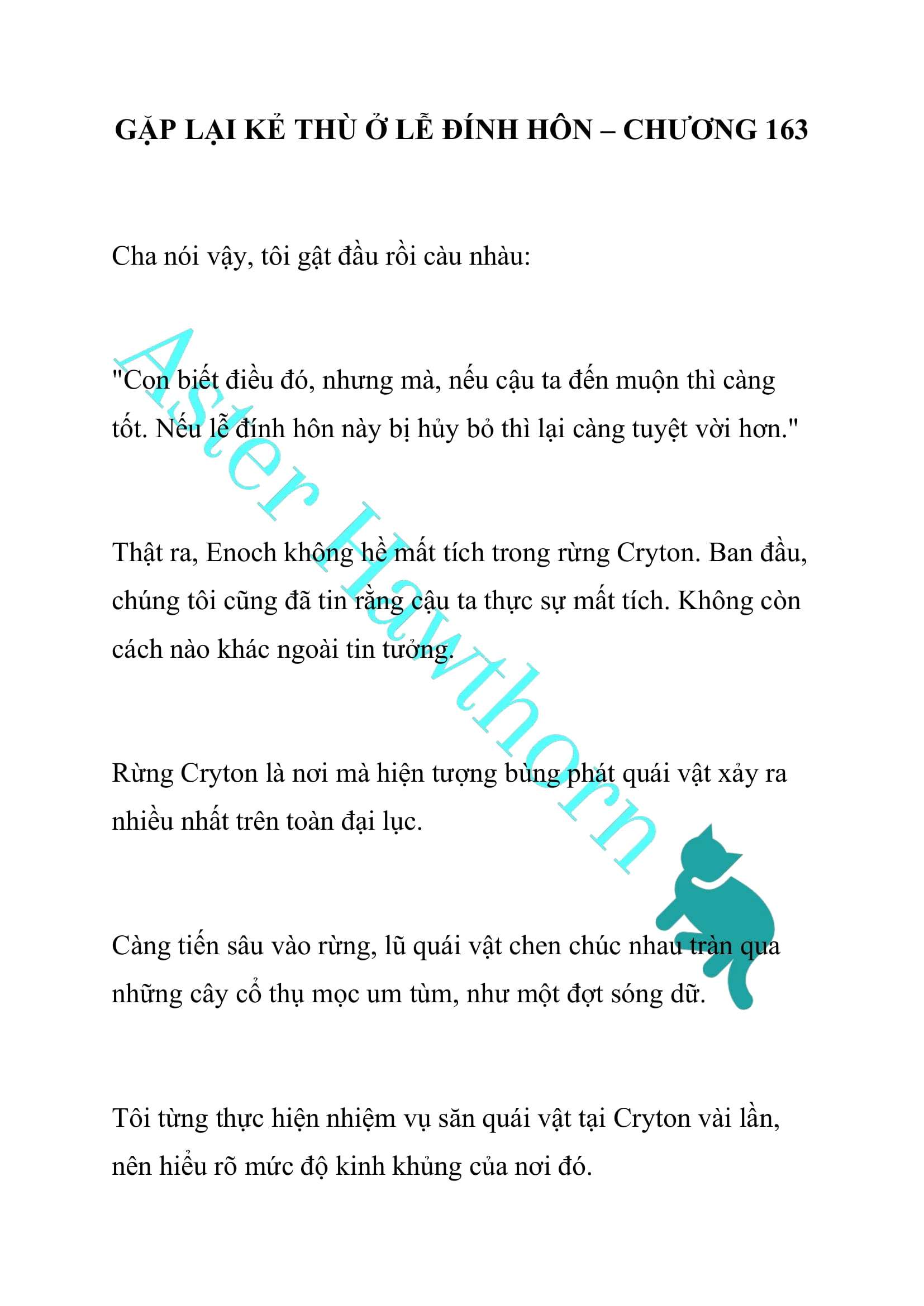 [NOVEL] Gặp Lại Kẻ Thù Ở Lễ Đính Hôn Chap 163 - Next Chap 164