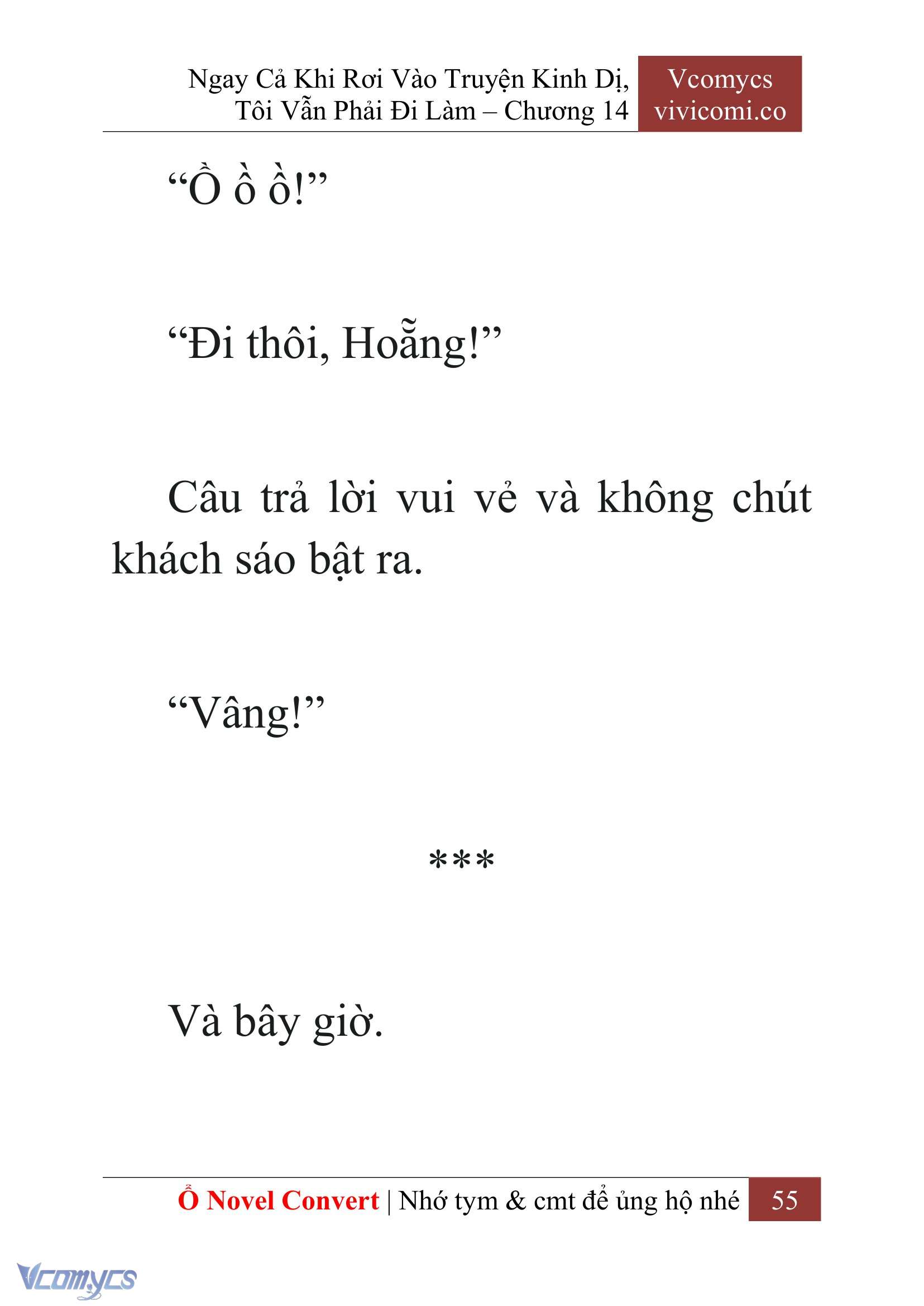 [Novel] Ngay Cả Khi Rơi Vào Truyện Kinh Dị, Tôi Vẫn Phải Đi Làm Chap 14 - Next 
