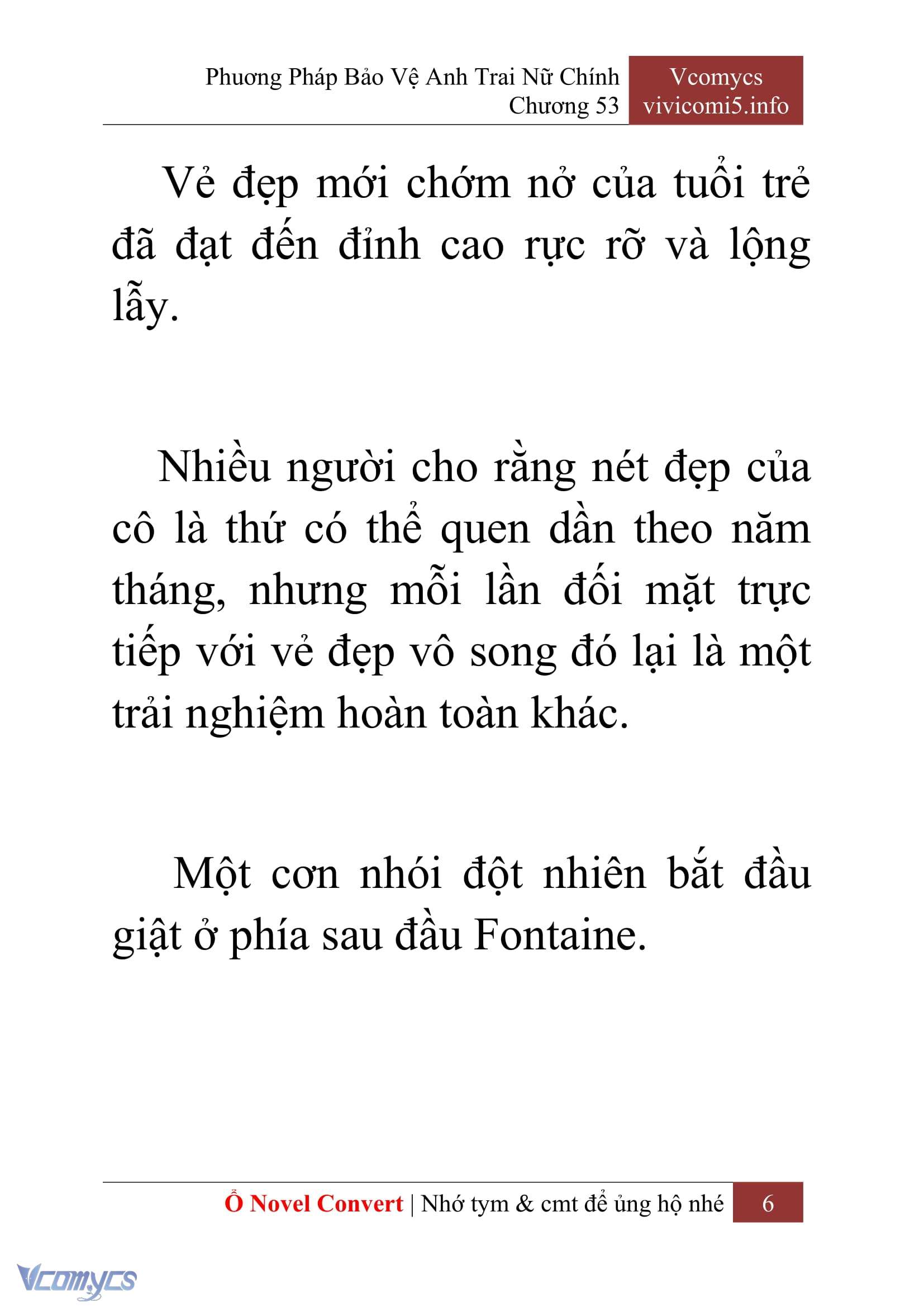 [Novel] Phương Pháp Bảo Vệ Anh Trai Nữ Chính Chap 53 - Next Chap 54