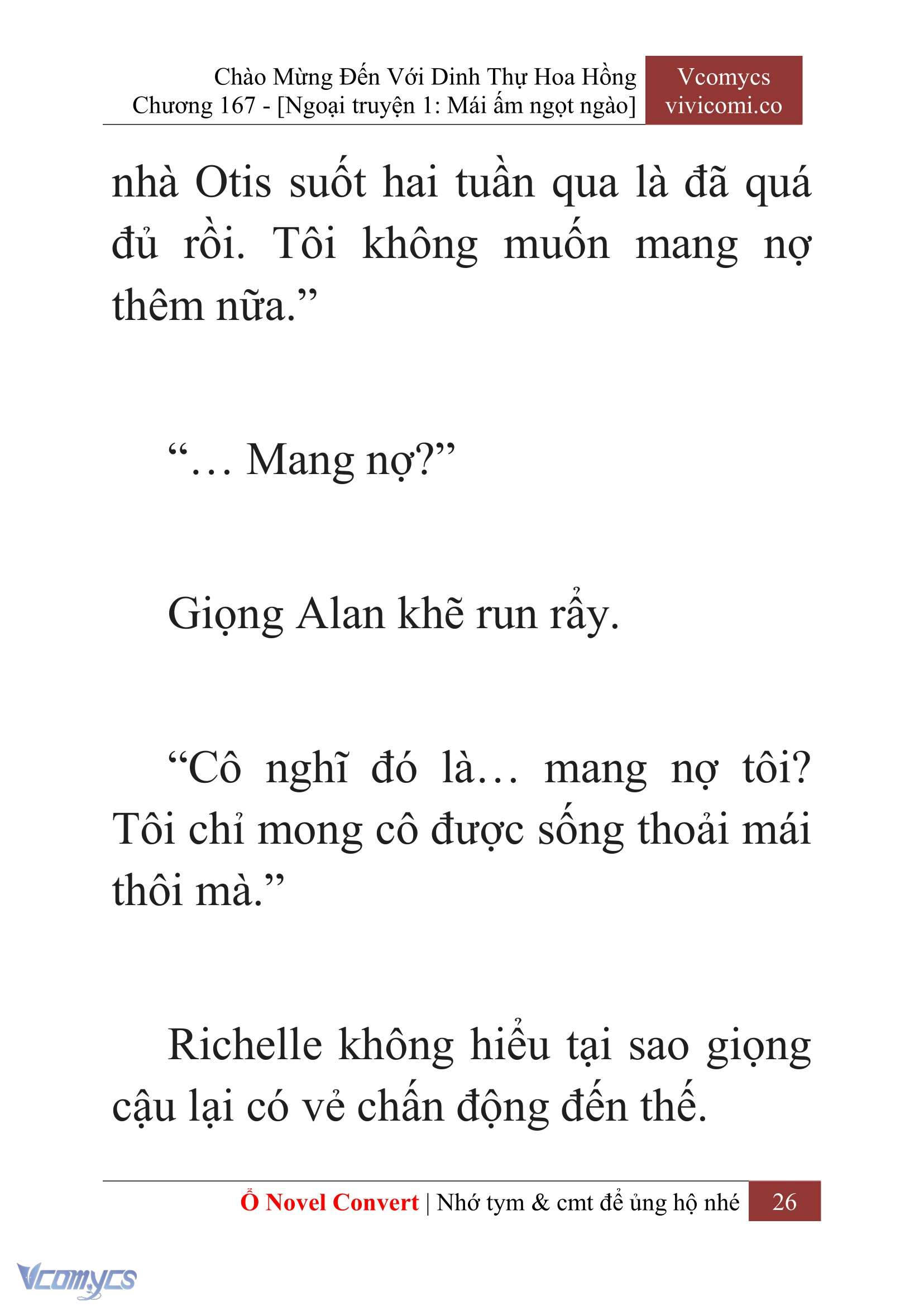 [Novel] Chào Mừng Đến Với Dinh Thự Hoa Hồng Chap 167 - Trang 2