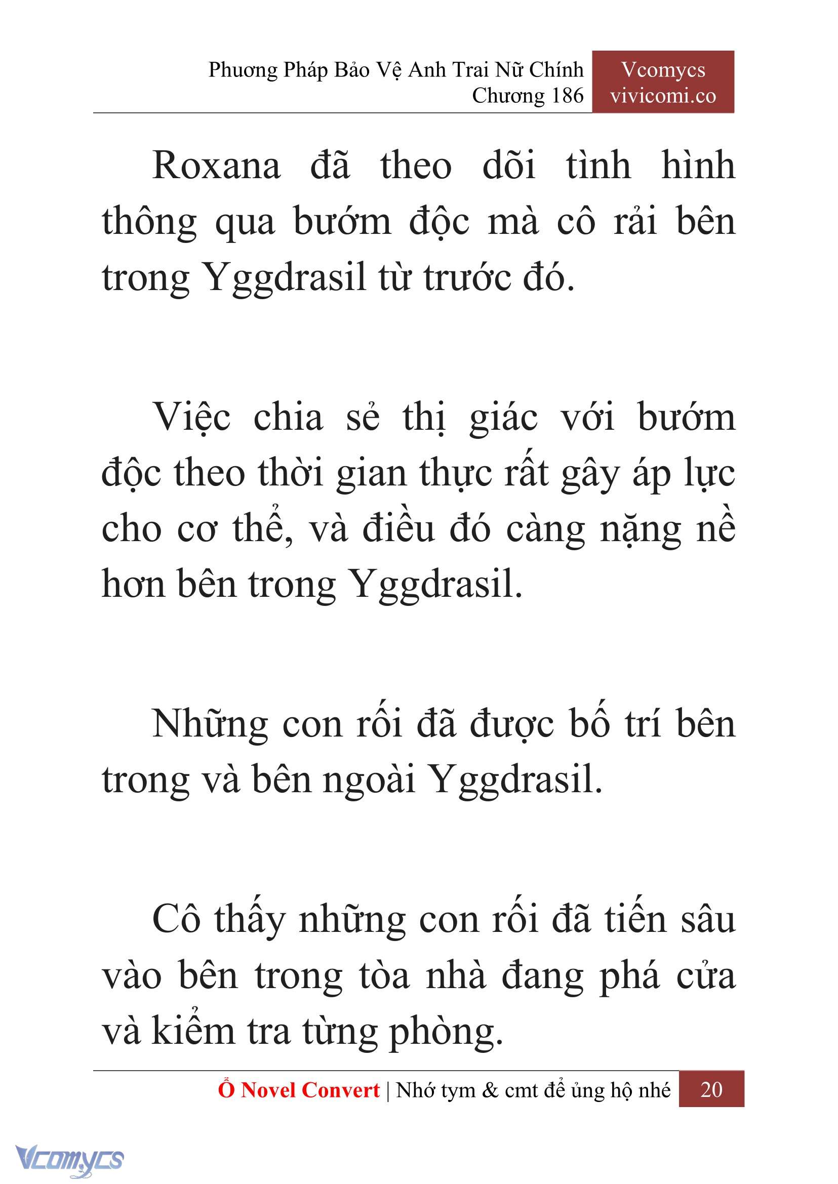 [Novel] Phương Pháp Bảo Vệ Anh Trai Nữ Chính Chap 186 - Trang 2