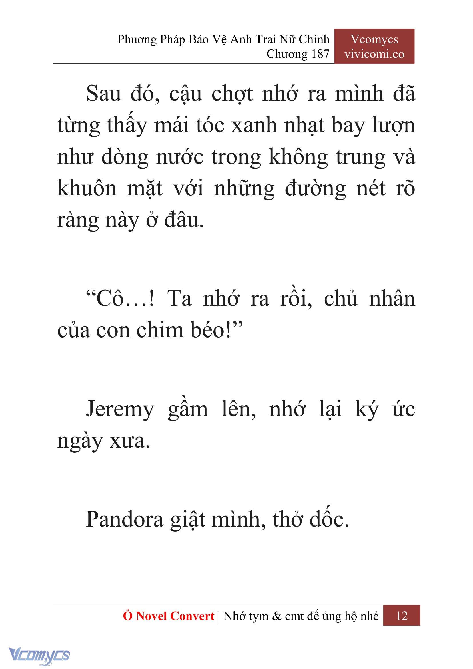 [Novel] Phương Pháp Bảo Vệ Anh Trai Nữ Chính Chap 187 - Trang 2