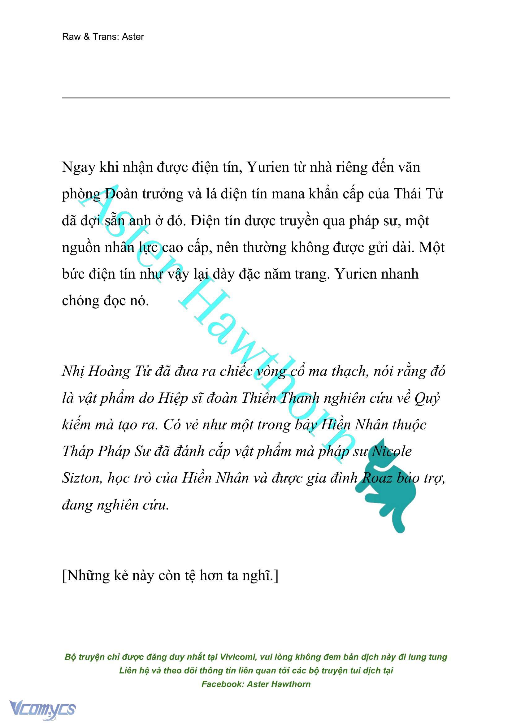 [NOVEL] Đóa Hoa Cầm Kiếm Chap 147 - Next Chap 148