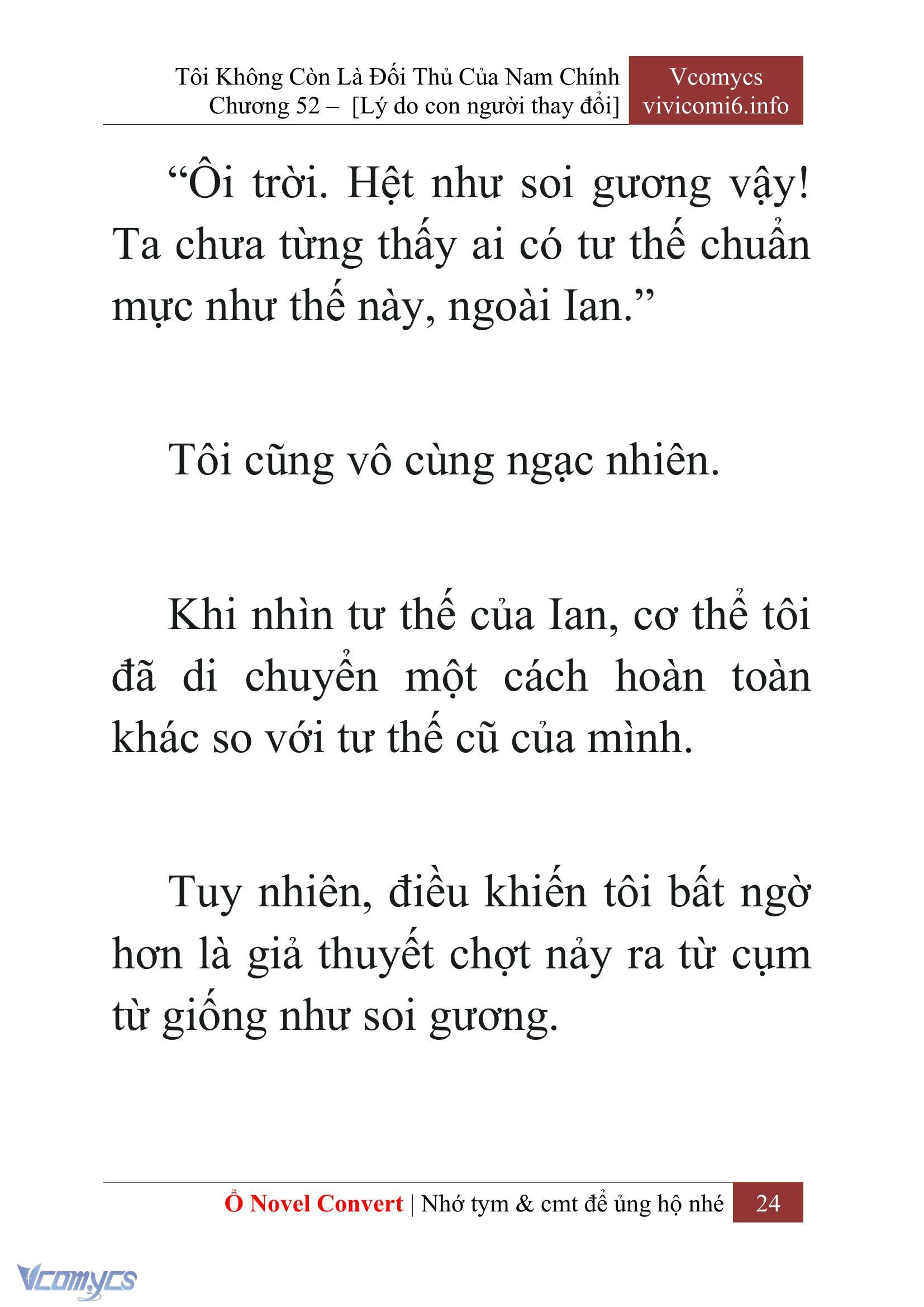 [Novel] Tôi Không Còn Là Đối Thủ Của Nam Chính Chap 52 - Trang 2