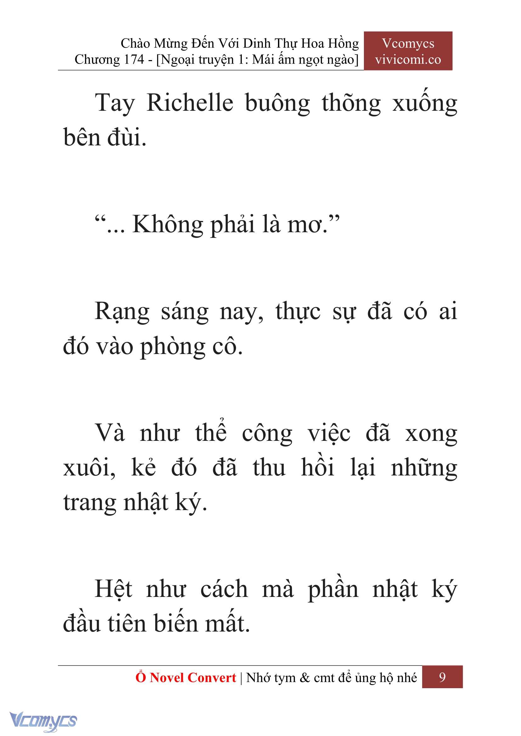 [Novel] Chào Mừng Đến Với Dinh Thự Hoa Hồng Chap 174 - Trang 2
