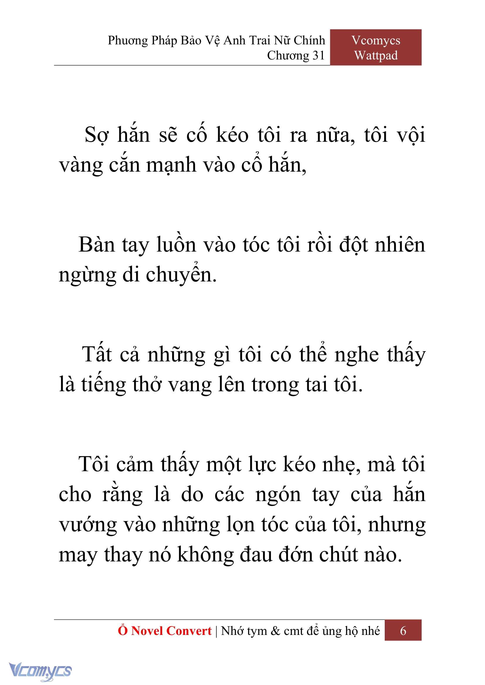 [Novel] Phương Pháp Bảo Vệ Anh Trai Nữ Chính Chap 31 - Next Chap 32