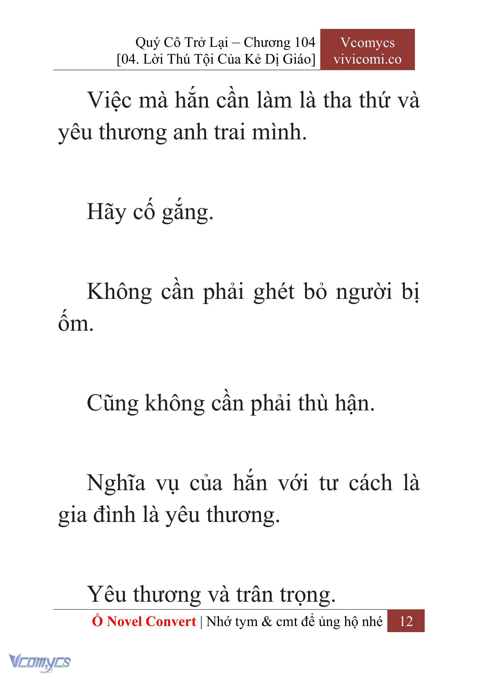 [Novel] Quý Cô Trở Lại Chap 104 - Trang 2