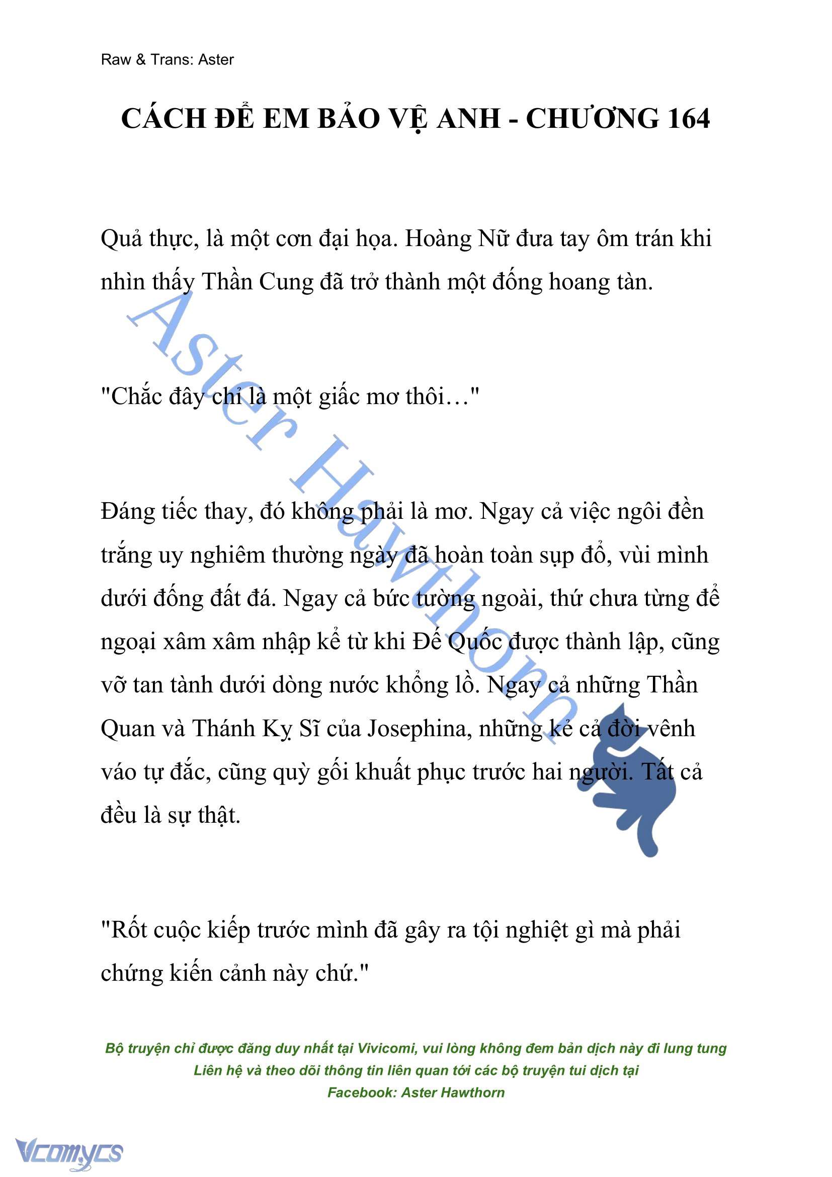 [NOVEL] Cách Để Em Bảo Vệ Anh Chap 164 - Next Chap 165