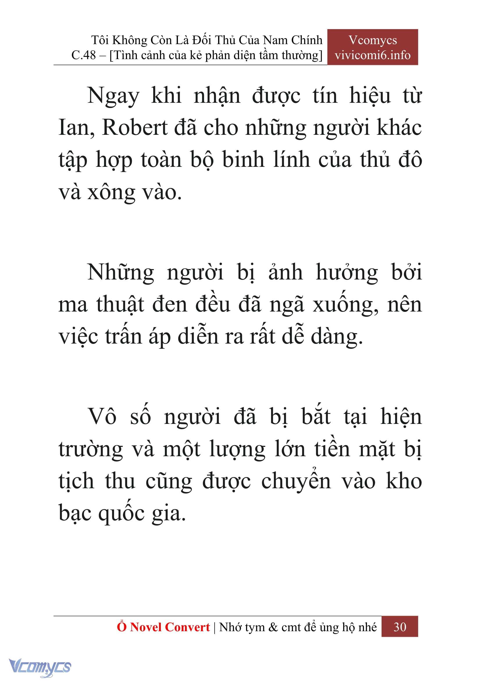 [Novel] Tôi Không Còn Là Đối Thủ Của Nam Chính Chap 48 - Trang 2