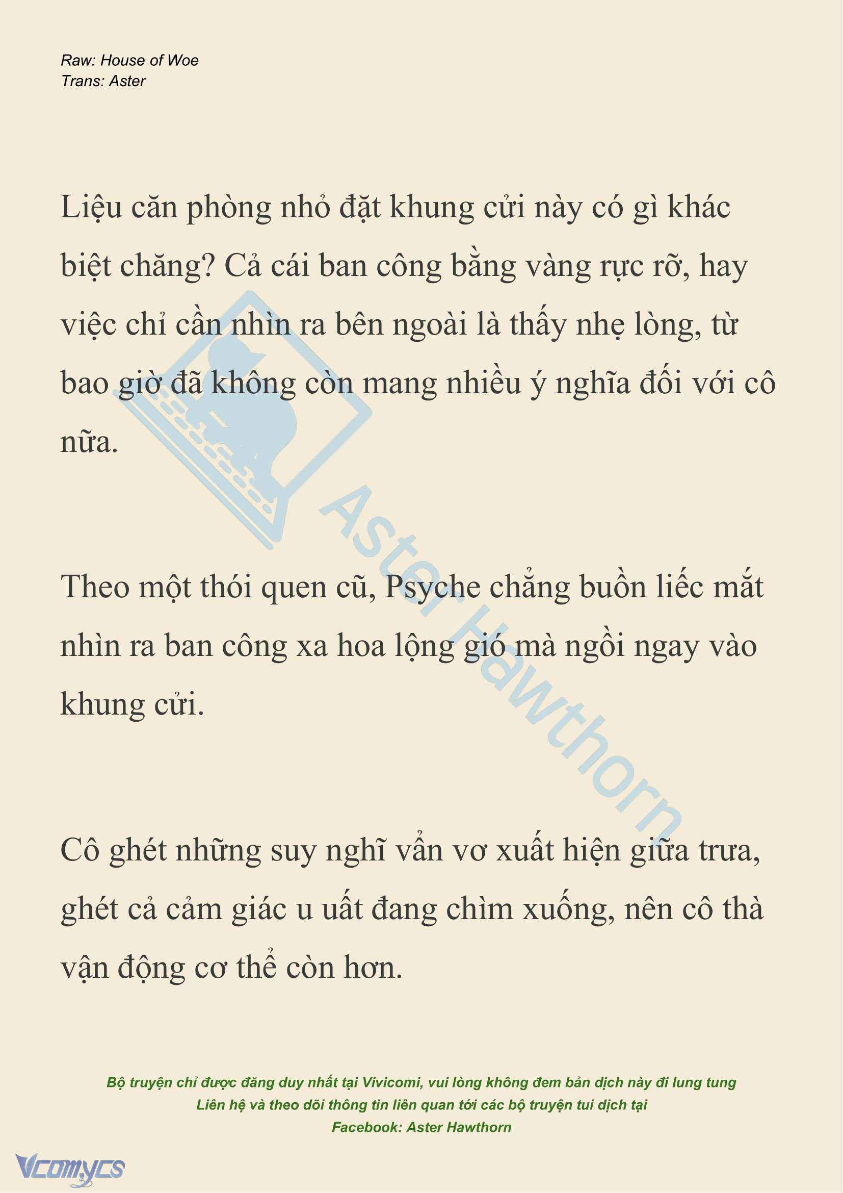 [NOVEL] Dành Cho Các Nữ Thần: Dành cho Psyche Chap 28 - Next Chap 29
