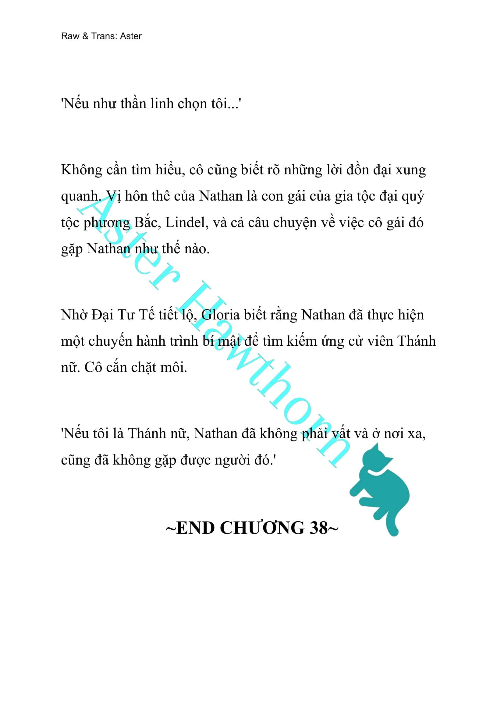 [NOVEL] Anh Hùng Khao Khát Sự Sa Ngã Của Thánh Nữ Chap 38 - Next Chap 39