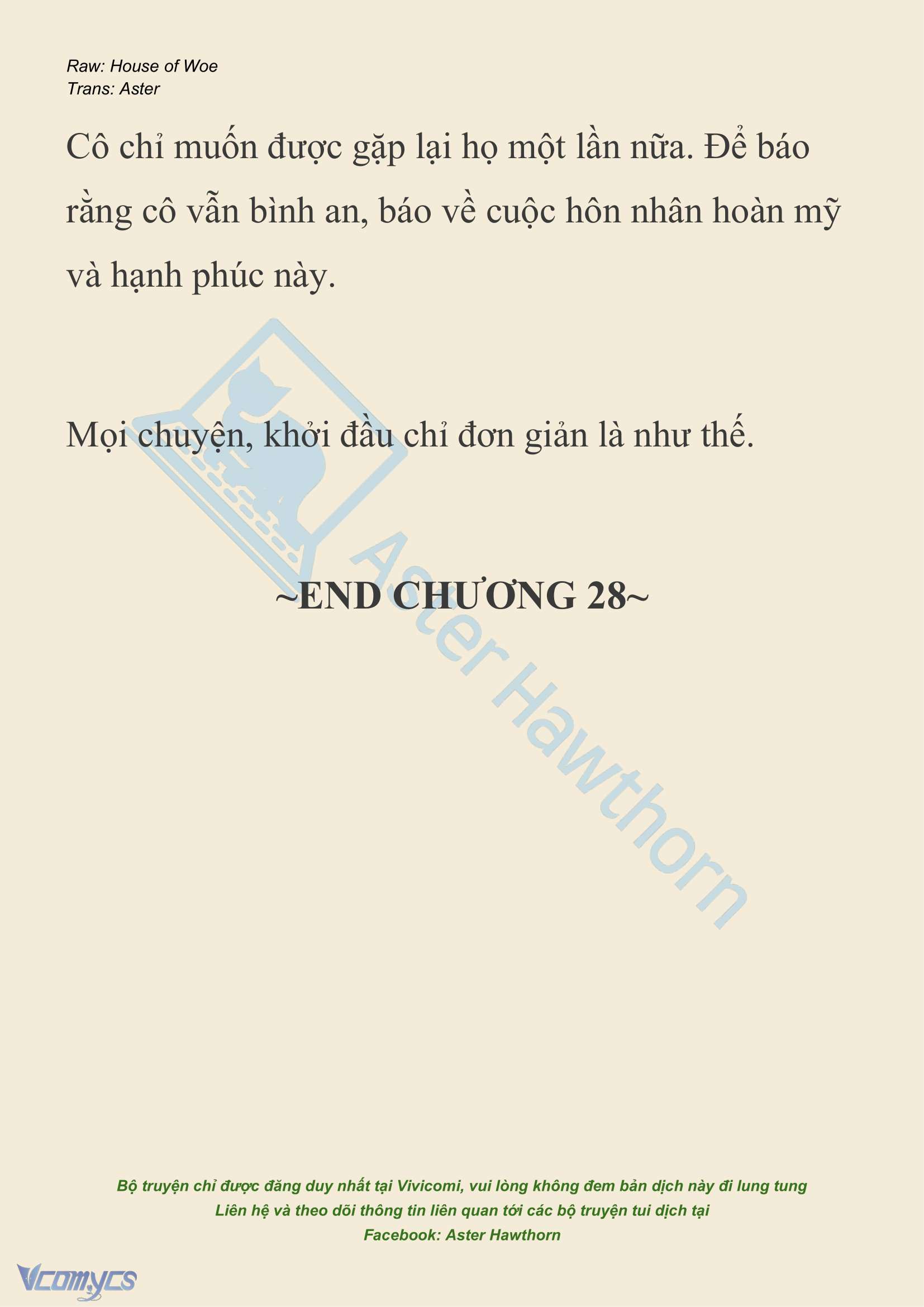 [NOVEL] Dành Cho Các Nữ Thần: Dành cho Psyche Chap 28 - Next Chap 29