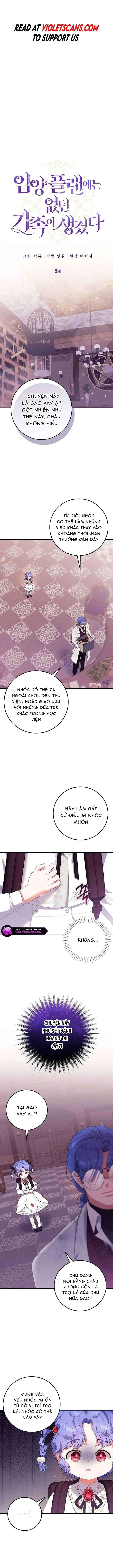 Tôi đã có một gia đình mới mà trước đó không nằm trong kế hoạch nhận nuôi. Chap 24 - Next Chap 25