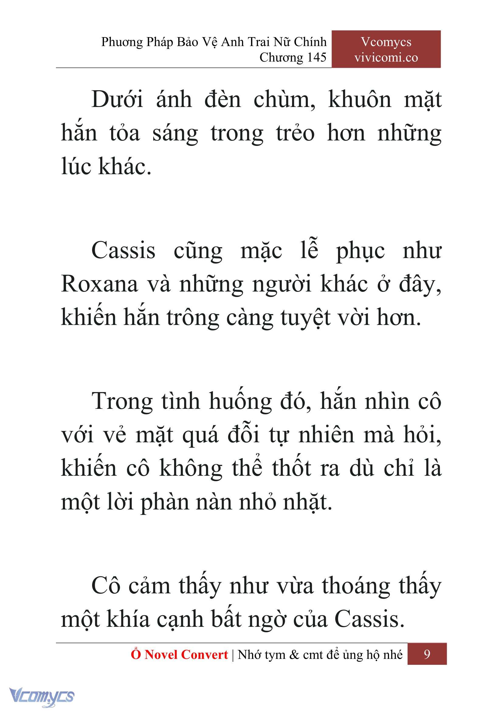 [Novel] Phương Pháp Bảo Vệ Anh Trai Nữ Chính Chap 145 - Next Chap 146