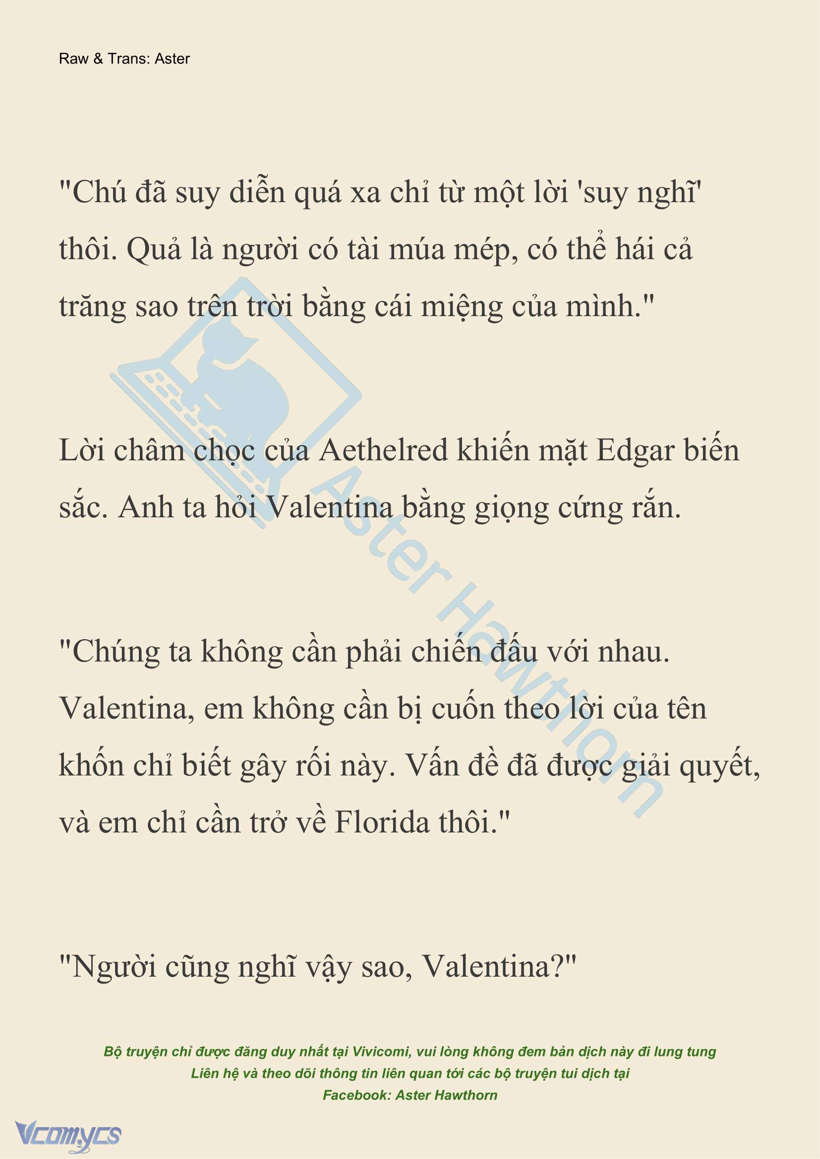 [NOVEL] Thiên Đường Của Valentina Chap 115 - Next Chap 116