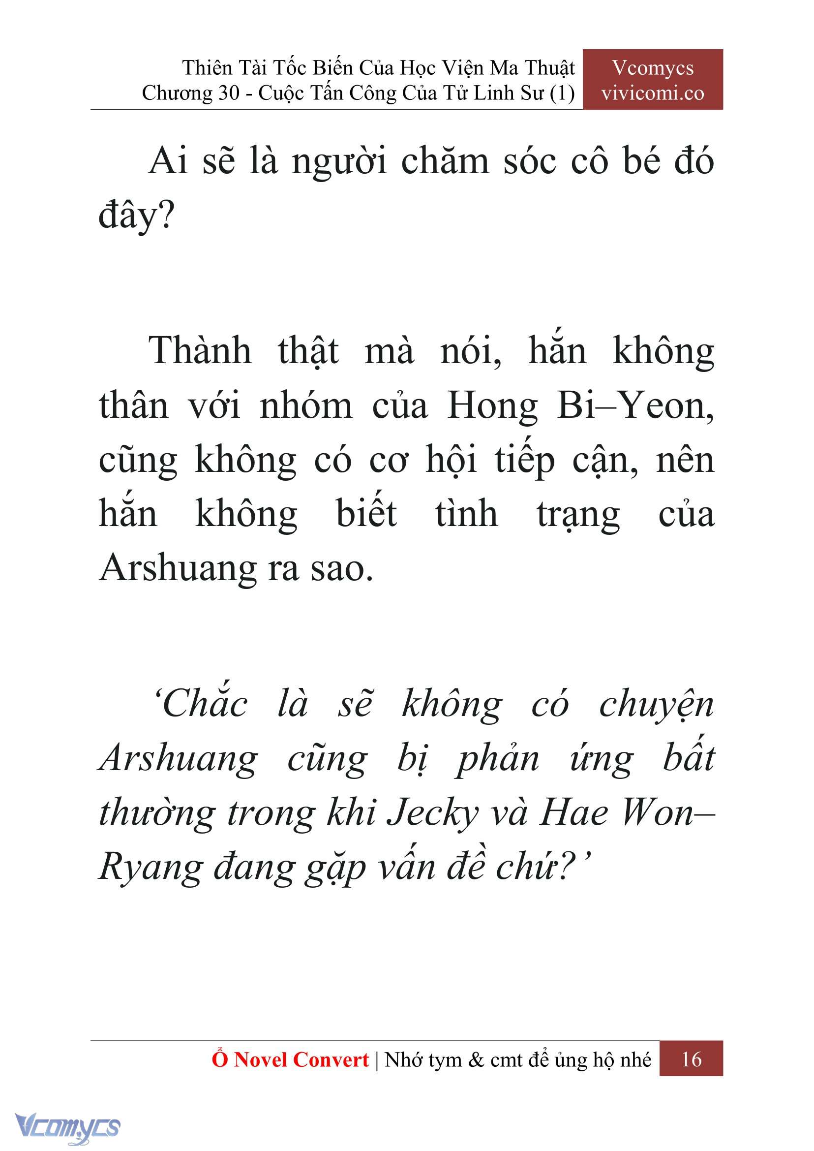 [Novel] Thiên Tài Tốc Biến Của Học Viện Ma Thuật Chap 30 - Trang 2